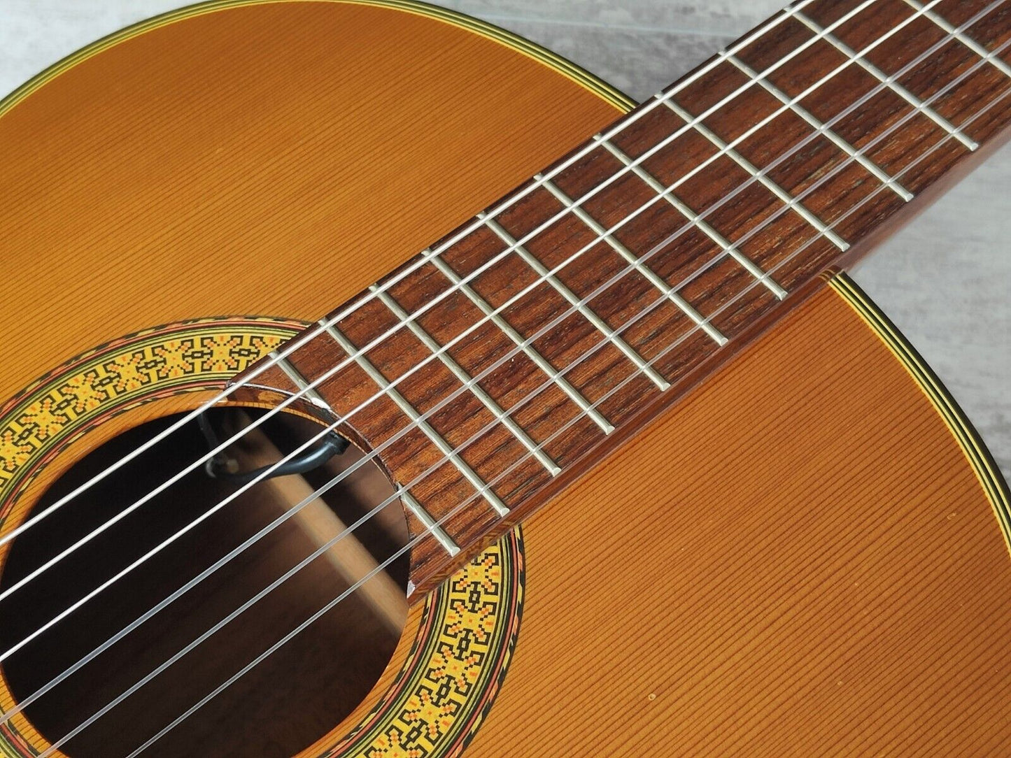 2000 Takamine Japan PT-307 Electric/Acoustic Classical Guitar (Solid Spruce)