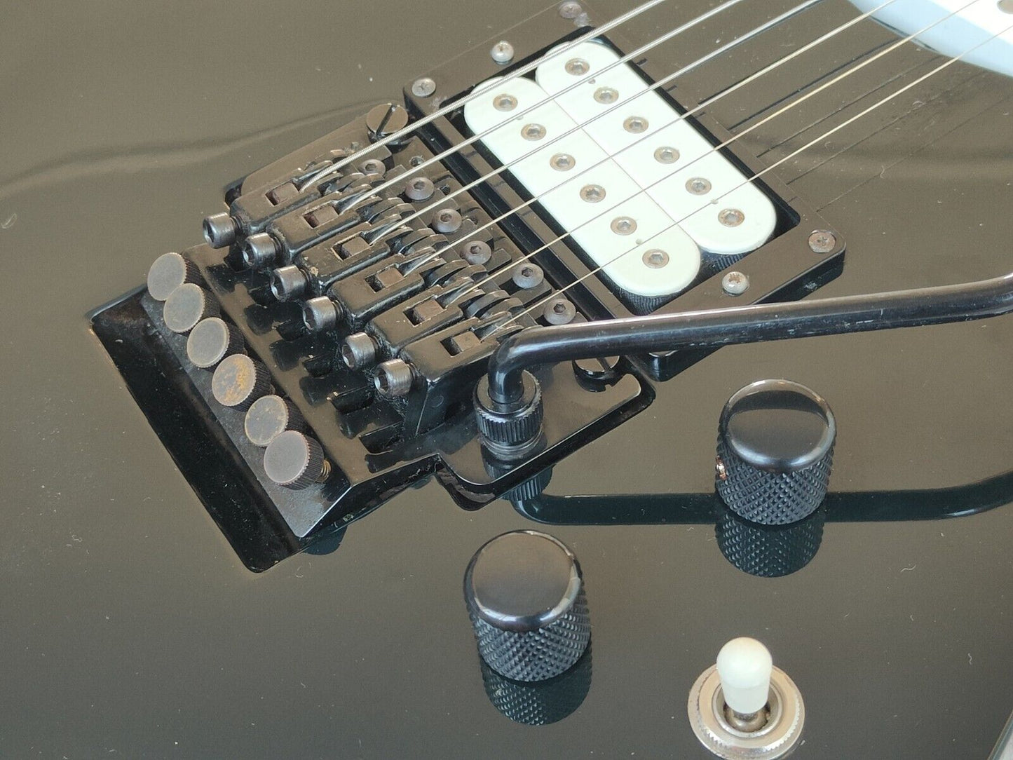 1994 Kramer Japan Proaxe Custom HS Superstrat (Black)