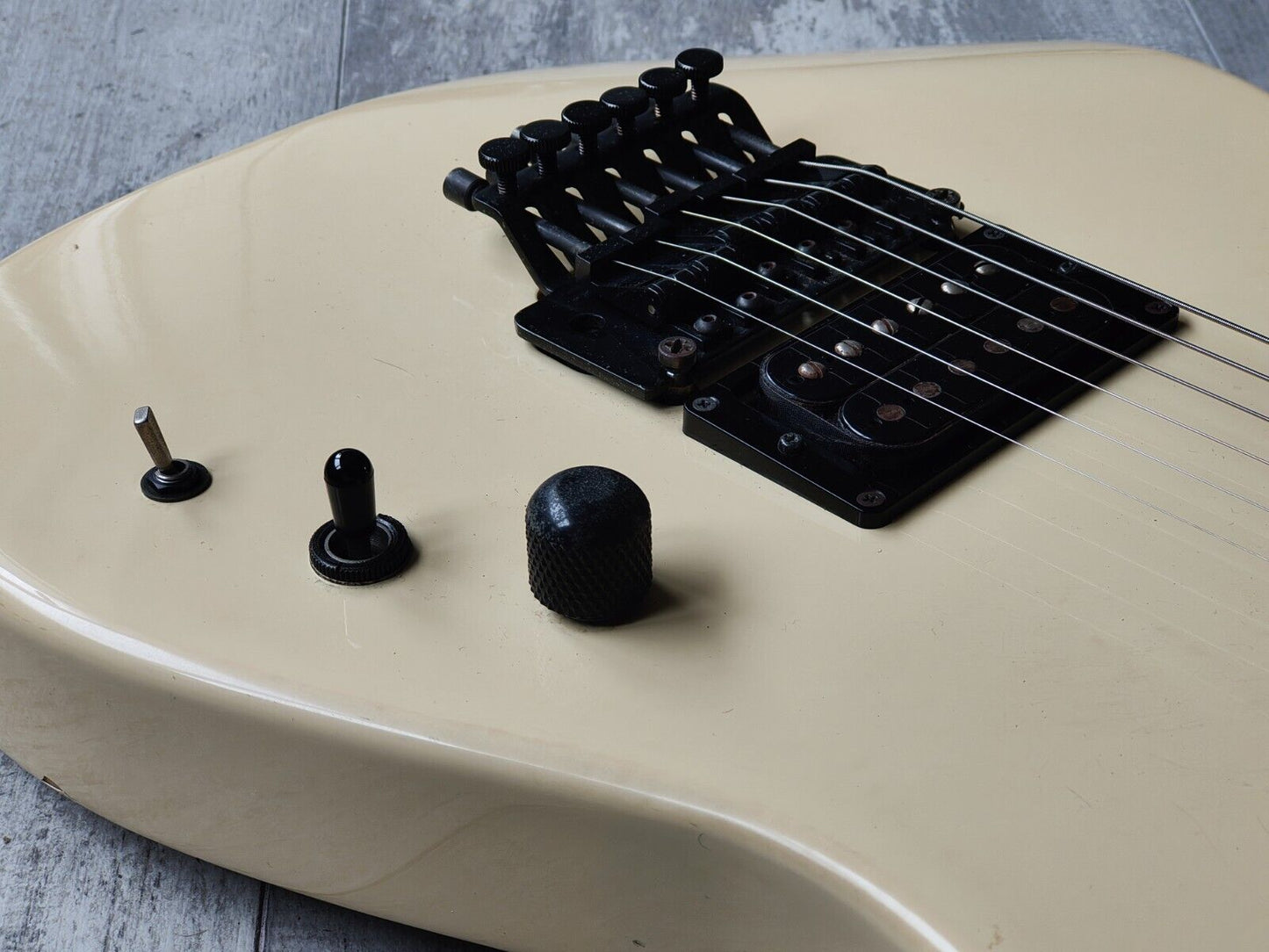 1987 Greco Japan JSH-60 Superstrat (White)
