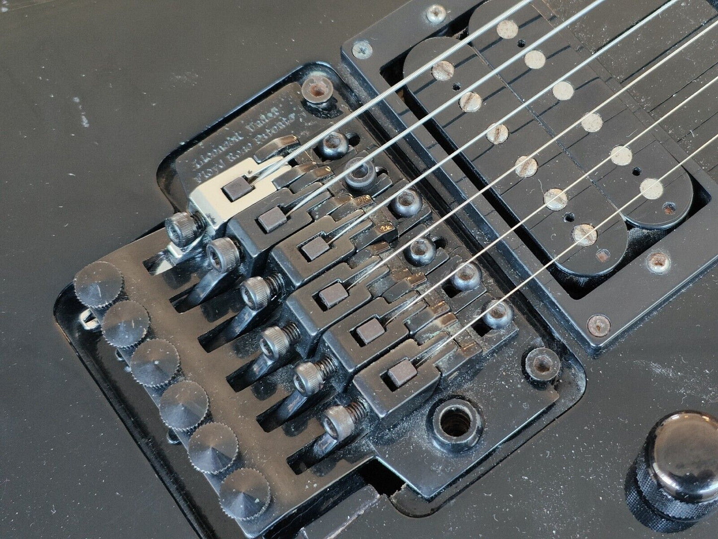 1992 BC Rich MG-851T Japanese Mockingbird w/Floyd Rose (Black)