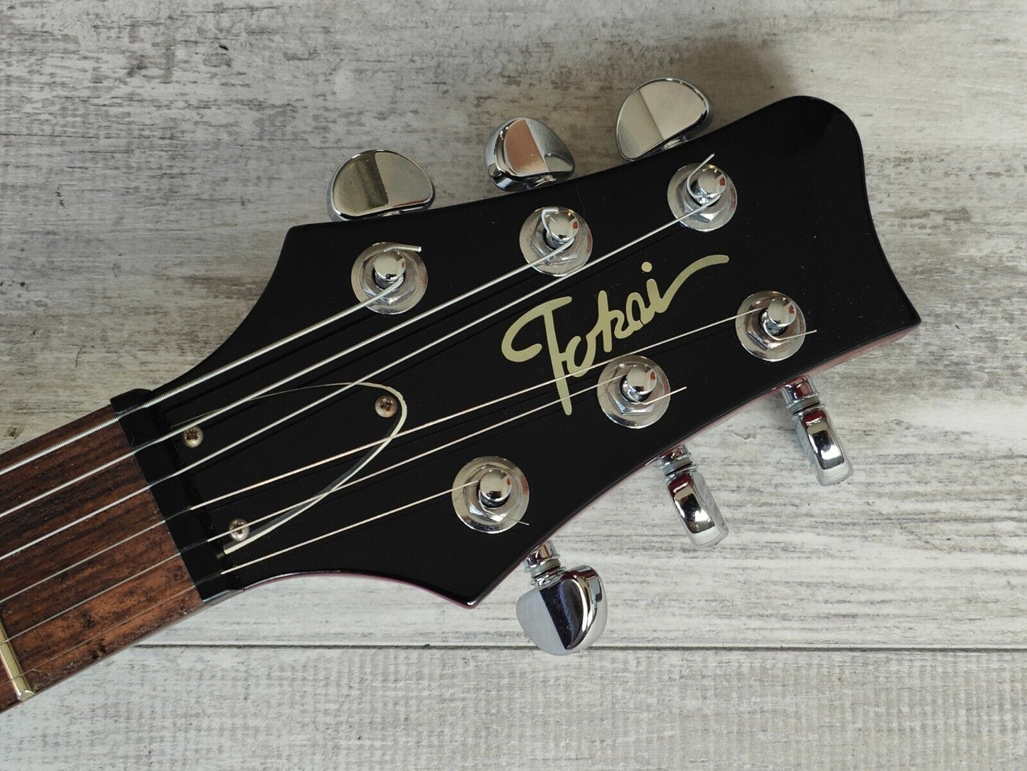 2008 Tokai PR50T-Q Electric Guitar (Violin Finish)