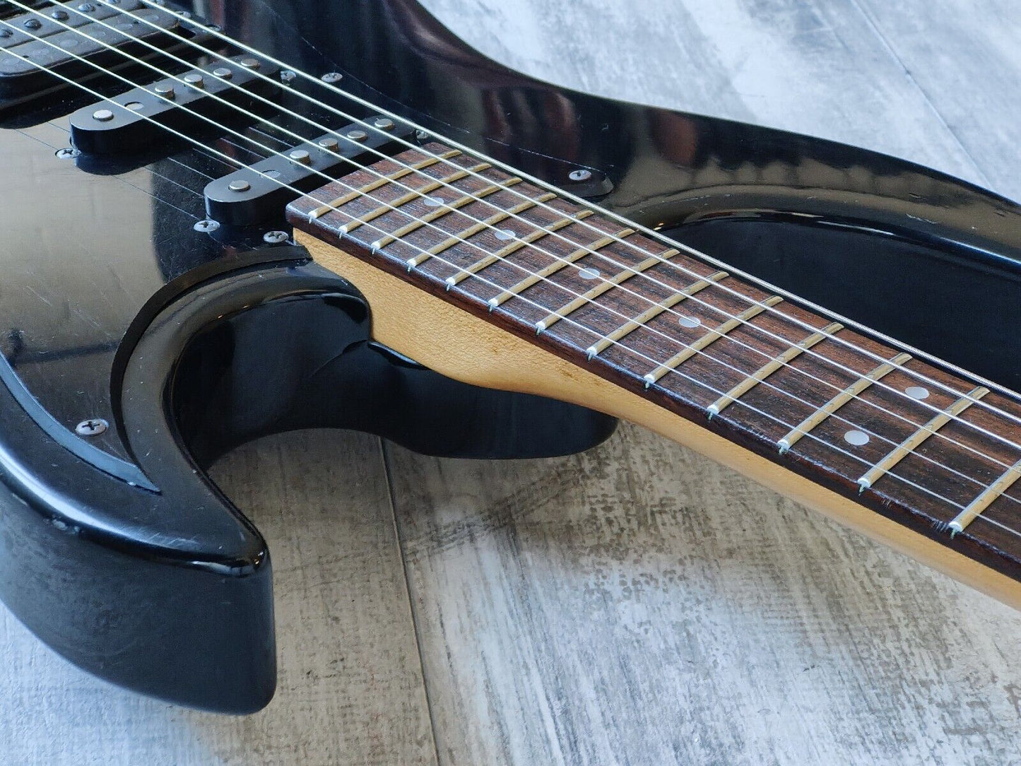 1990's Yamaha Japan RGX512R HSS Superstrat (Black)