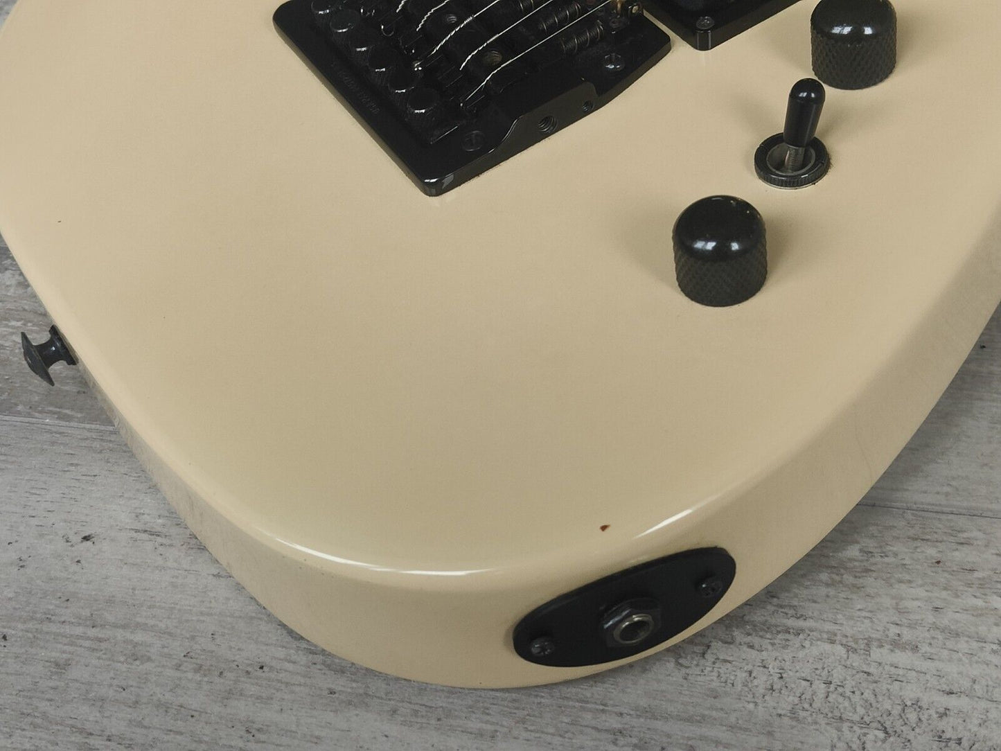1986 Greco Japan JJ-1 Superstrat w/Kahler Tremolo + Jackson Pickups (White)
