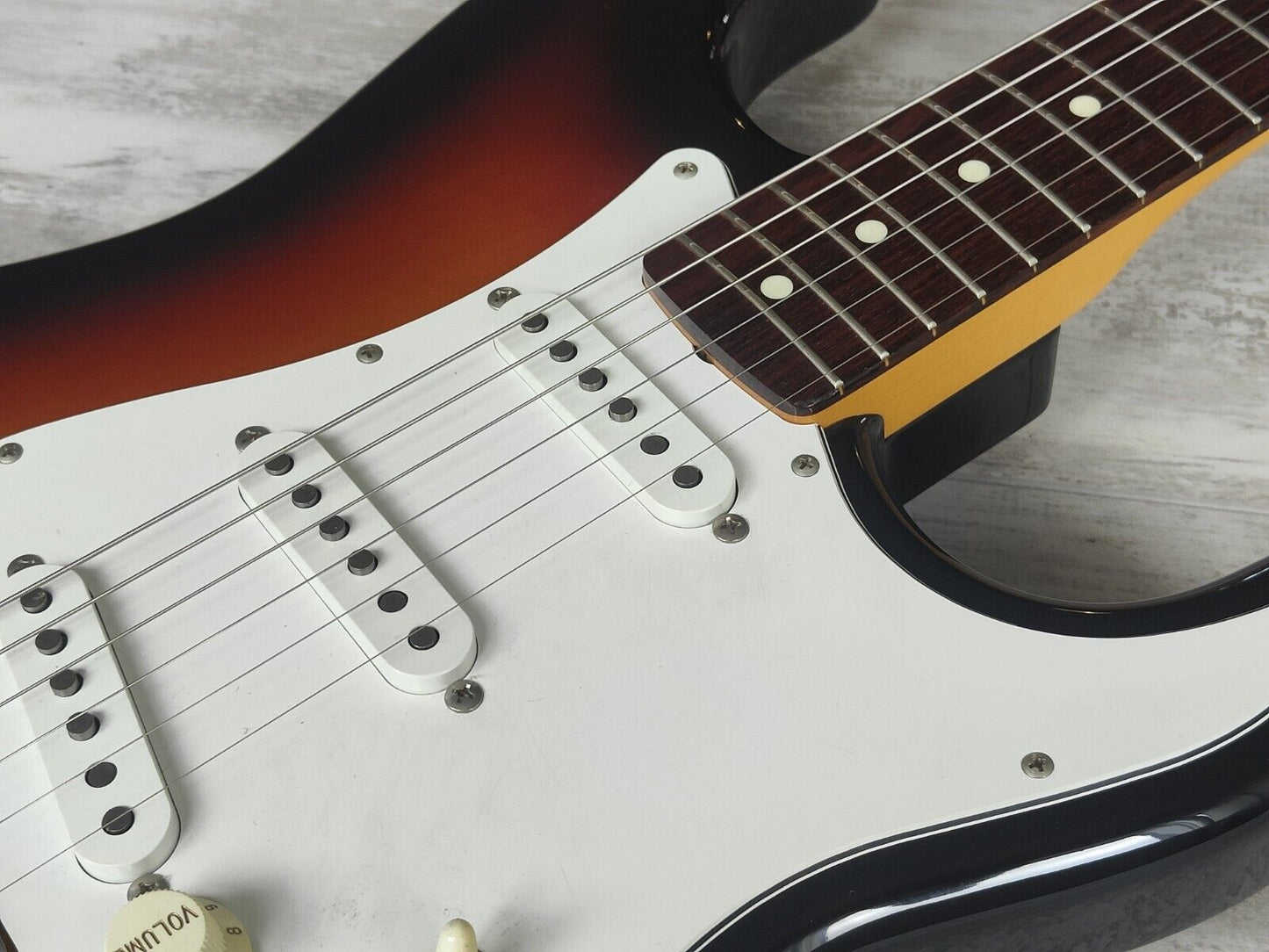1999 Fender Japan ST62-58US '62 Reissue Stratocaster w/US Pickups (Sunburst)