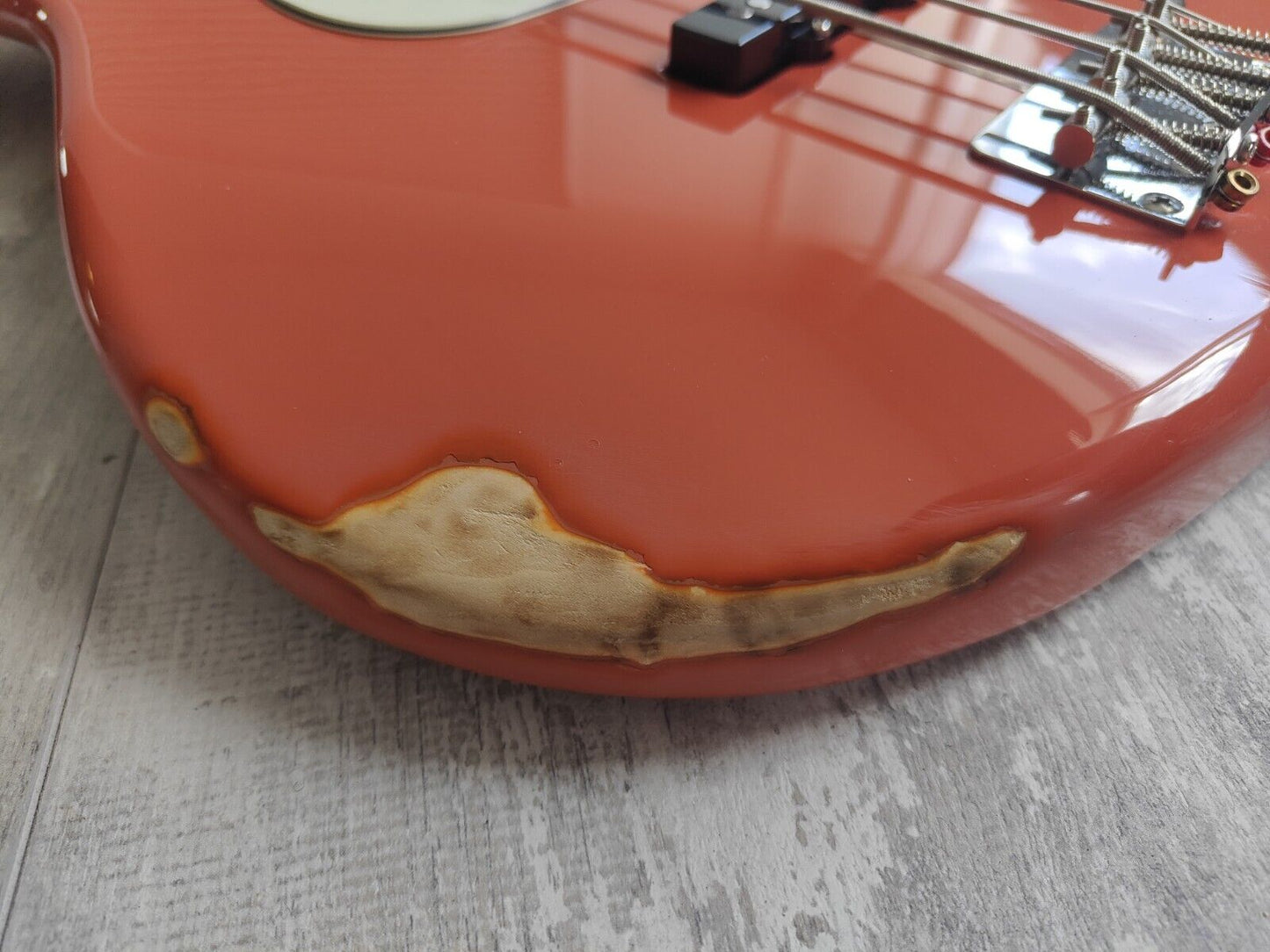 2021 Fender Japan Traditional 60's Jazz Bass (Fiesta Red)