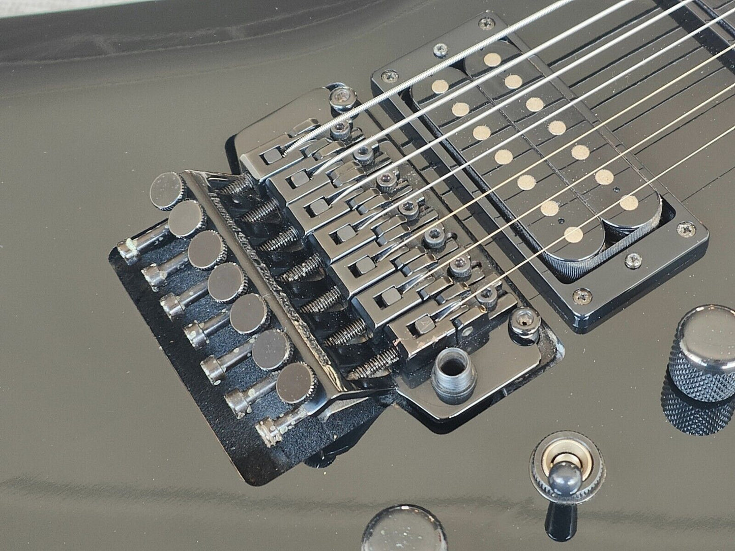 B.C Rich Mockingbird N7 7-String w/Floyd Rose (Black)