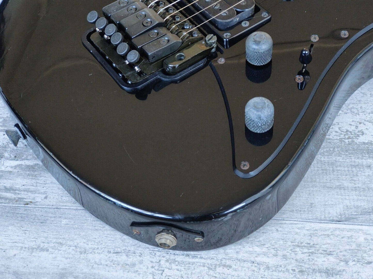 1990's Yamaha Japan RGX512R HSS Superstrat (Black)