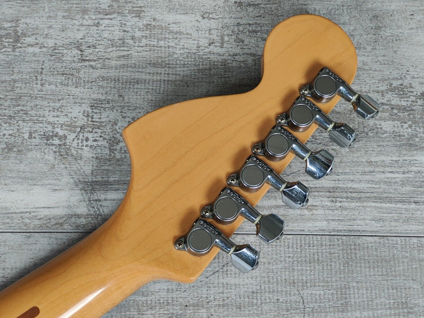 1986 Fender Japan ST72-65 '72 Reissue Blackmore Scalloped Stratocaster (White)