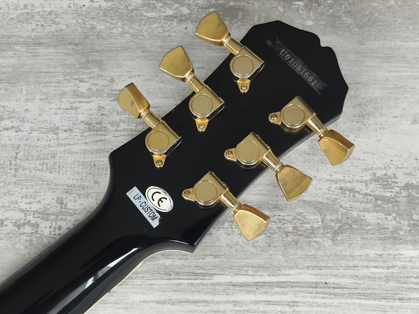 2001 Epiphone Les Paul Custom (Black)