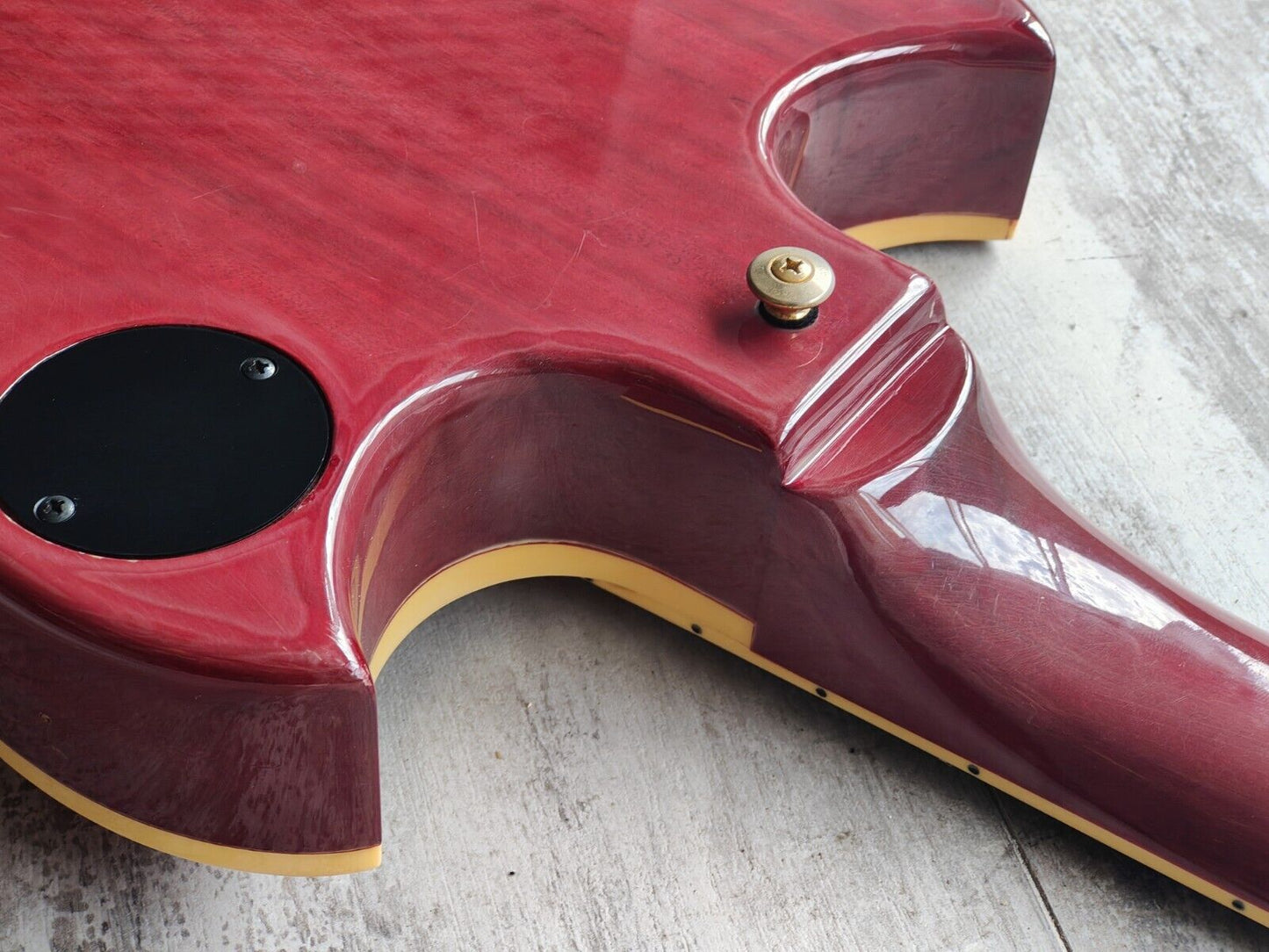 1984 Yamaha Japan SG-1000NW Limited Edition Double Cutaway (Cherry Sunburst)