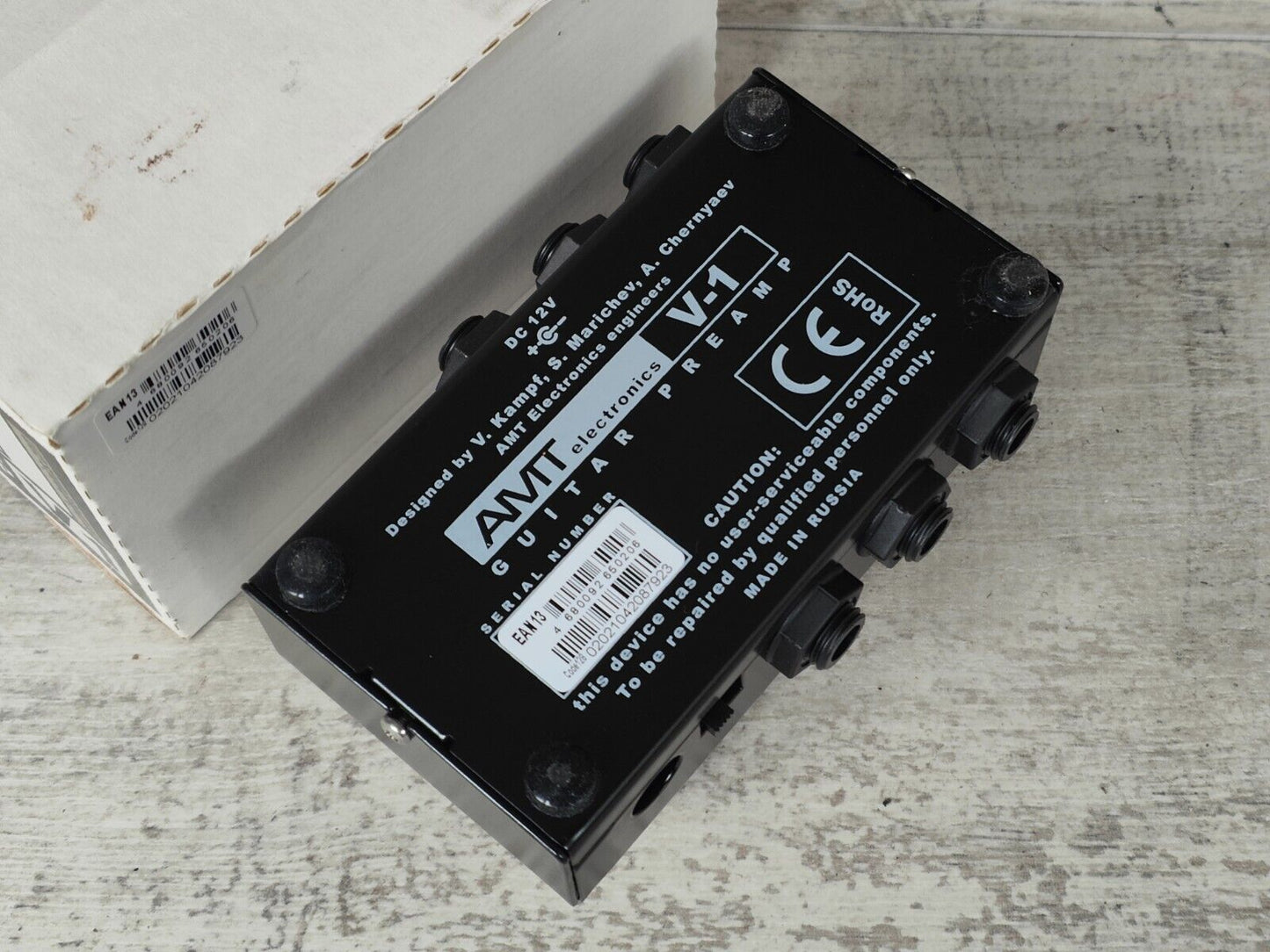 AMT Electronics "Legend Amps" V-1 Vox Preamp Pedal