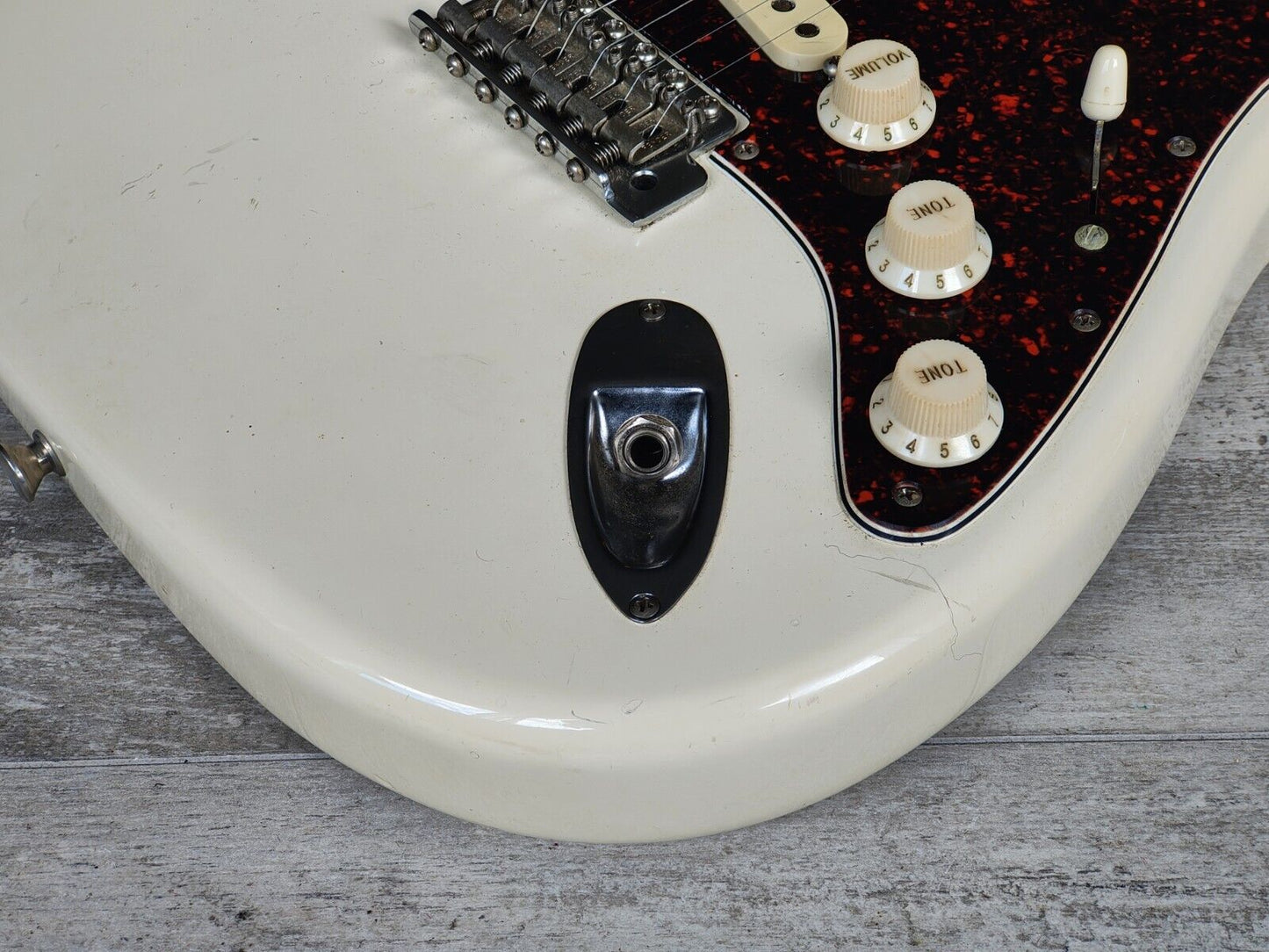 1995 Fender Japan ST62-70 '62 Reissue Stratocaster w/USA Pickups (Olympic White)
