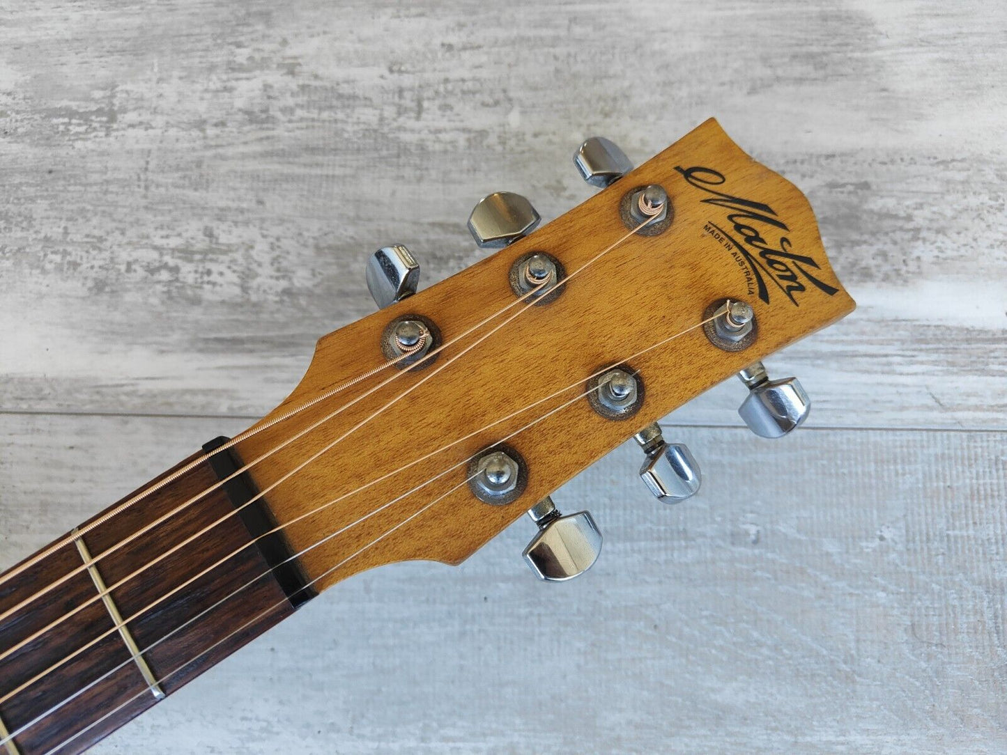 2004 Maton M225 Acoustic Guitar (Natural) w/Fishman Pickup