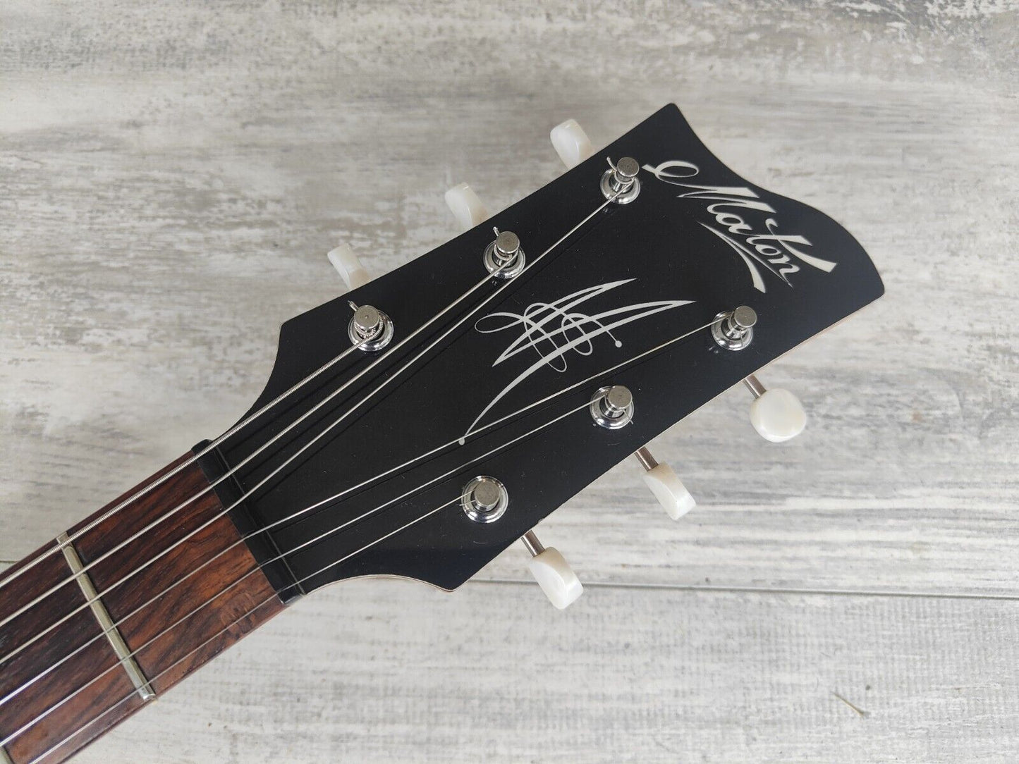 2001 Maton MS500 Mastersound Electric Guitar (Natural)