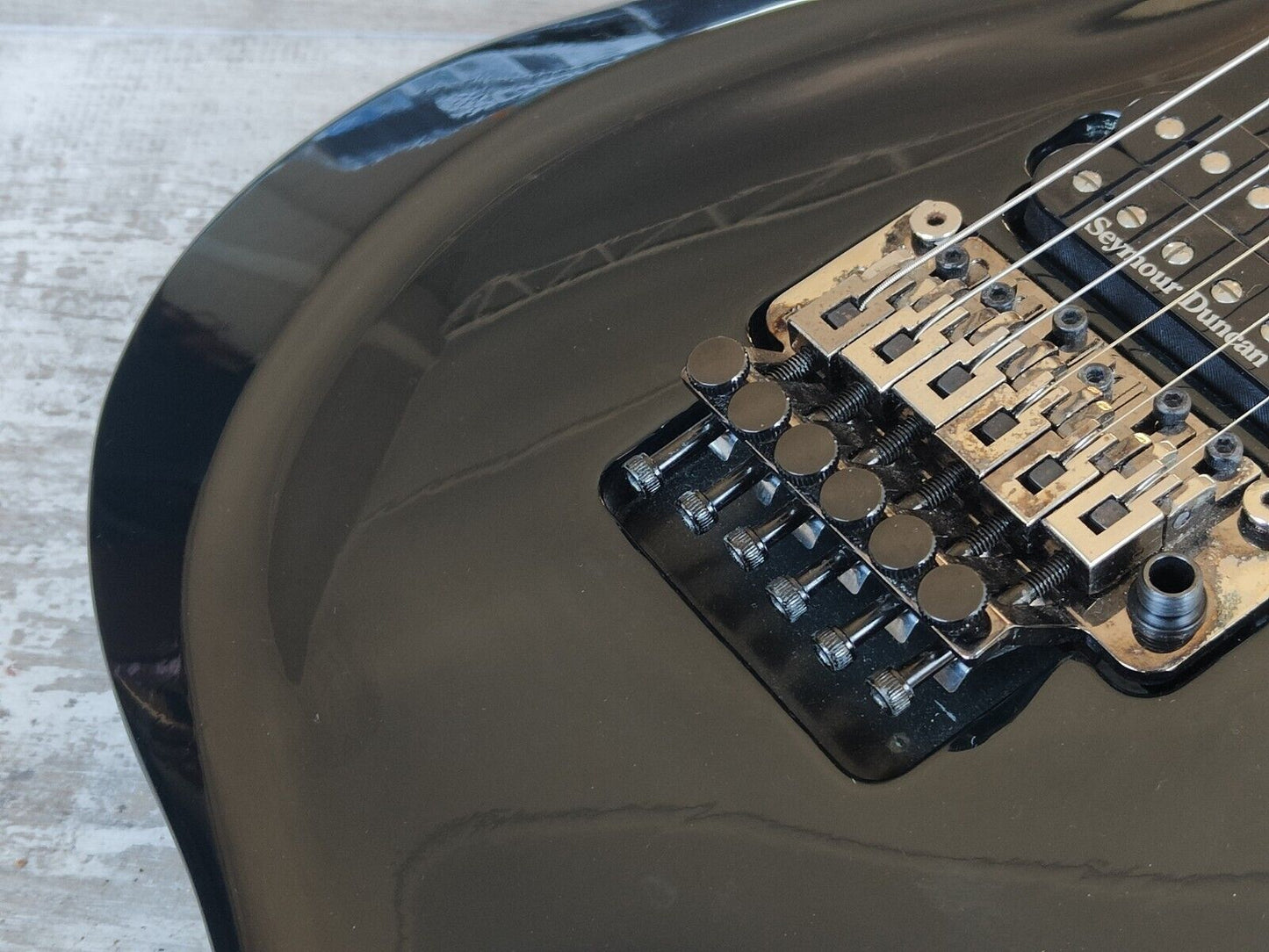 2010 Edwards (by ESP Japan) E-FR-140GT/BA Forest w/Seymour Duncans (Black)