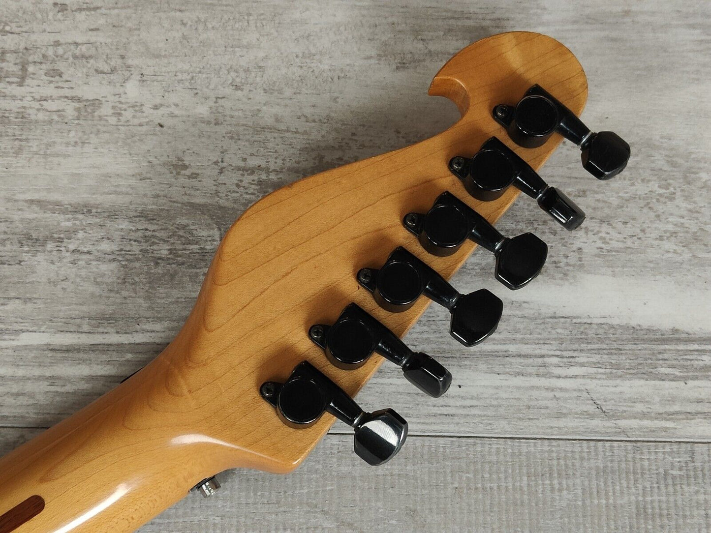 1986 Bill Lawrence (by Morris Japan) BSOM-75 Electric Guitar (Black)