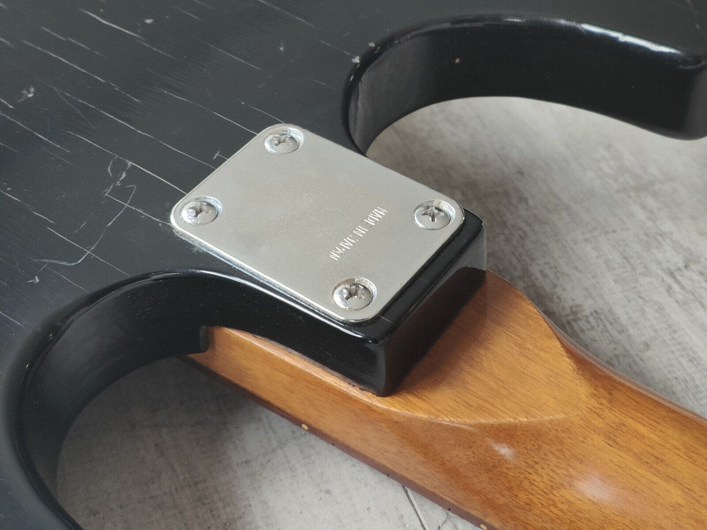 1960's Thomas (by Kiso Suzuki) Mosrite Style Offset (Black)