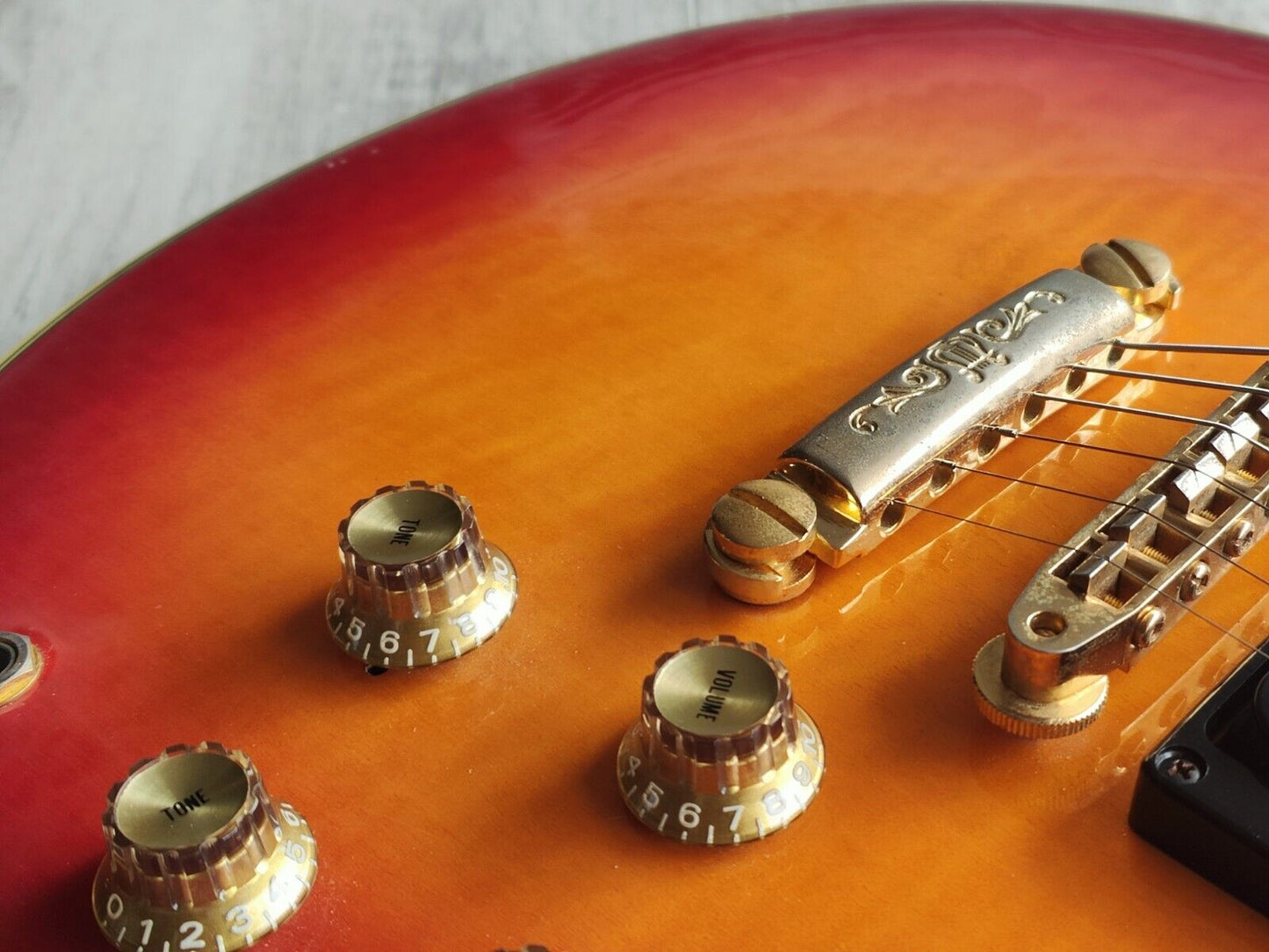 1984 Yamaha Japan SG-1000NW Limited Edition Double Cutaway (Cherry Sunburst)