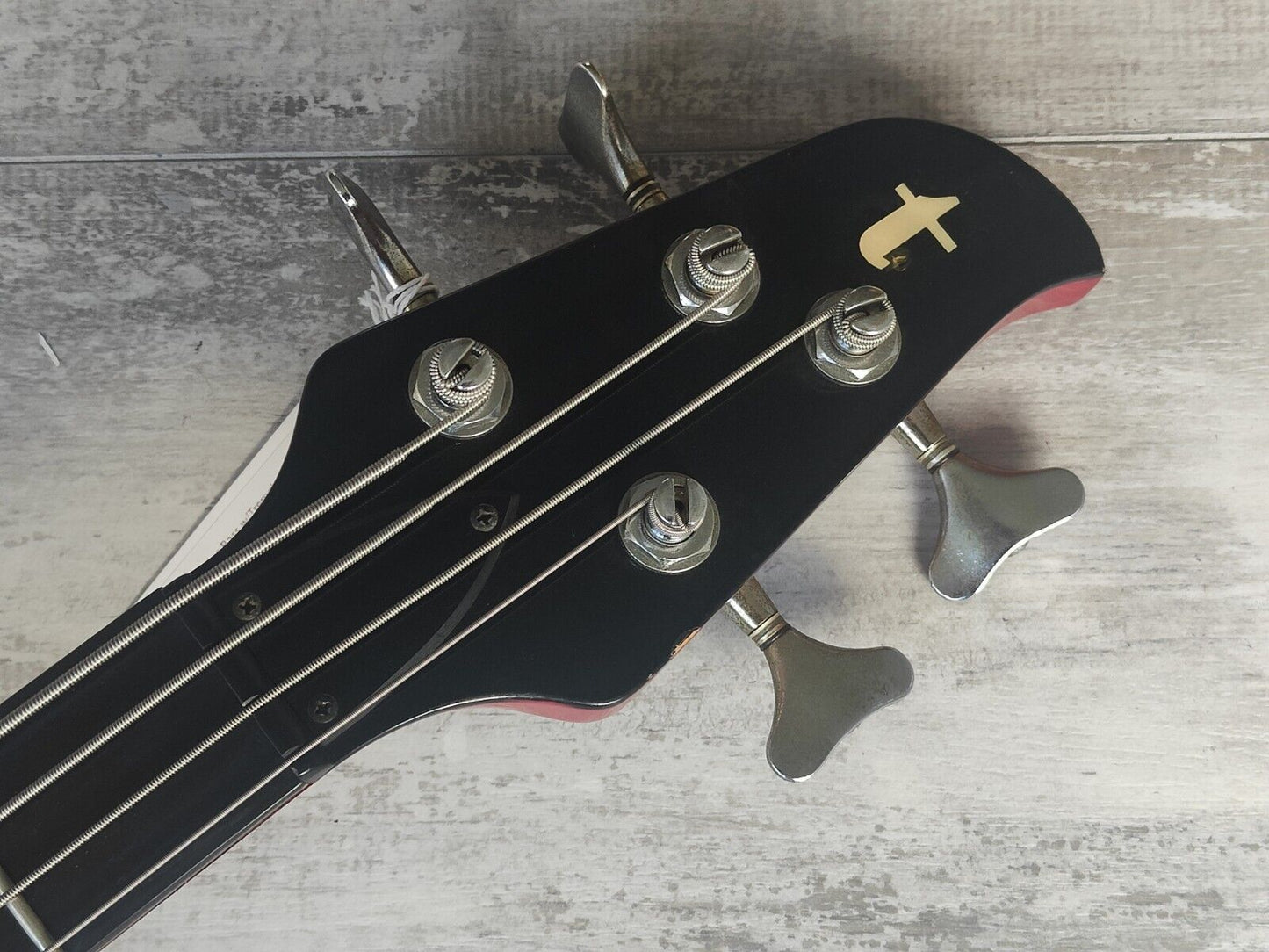 1994 Trissi Labo 4-String Bass w/Tremolo System (Red)