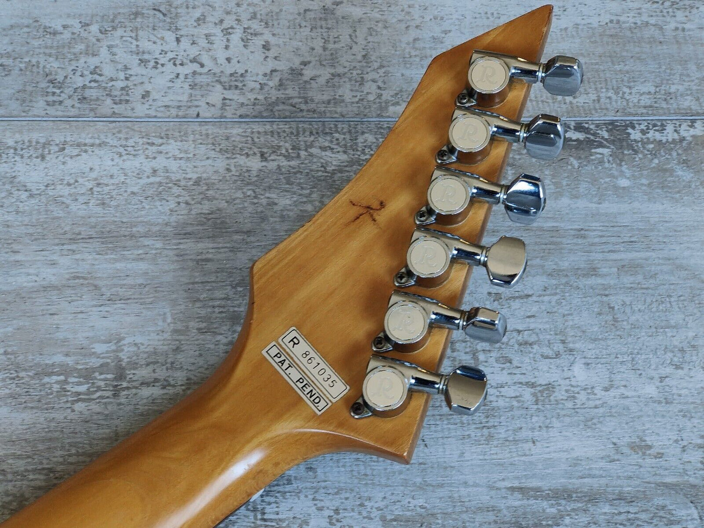 1980's BC Rich Japan NJ Series Warlock w/Floyd Rose (Refinished Green)