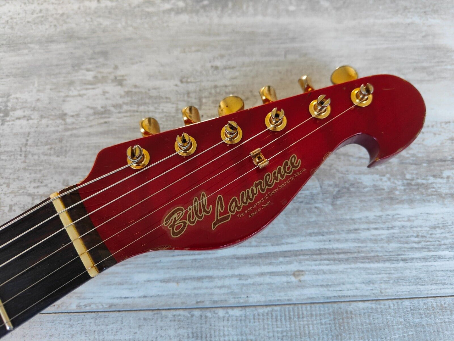 1980's Bill Lawrence (by Morris Japan) BC2R-70G Stratocaster (Red)