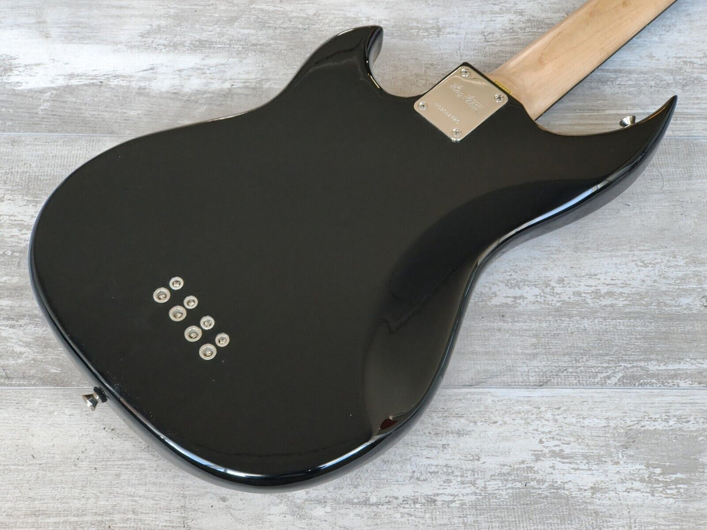 2009 Hagstrom HB-8 8-String Bass Reissue (Black)