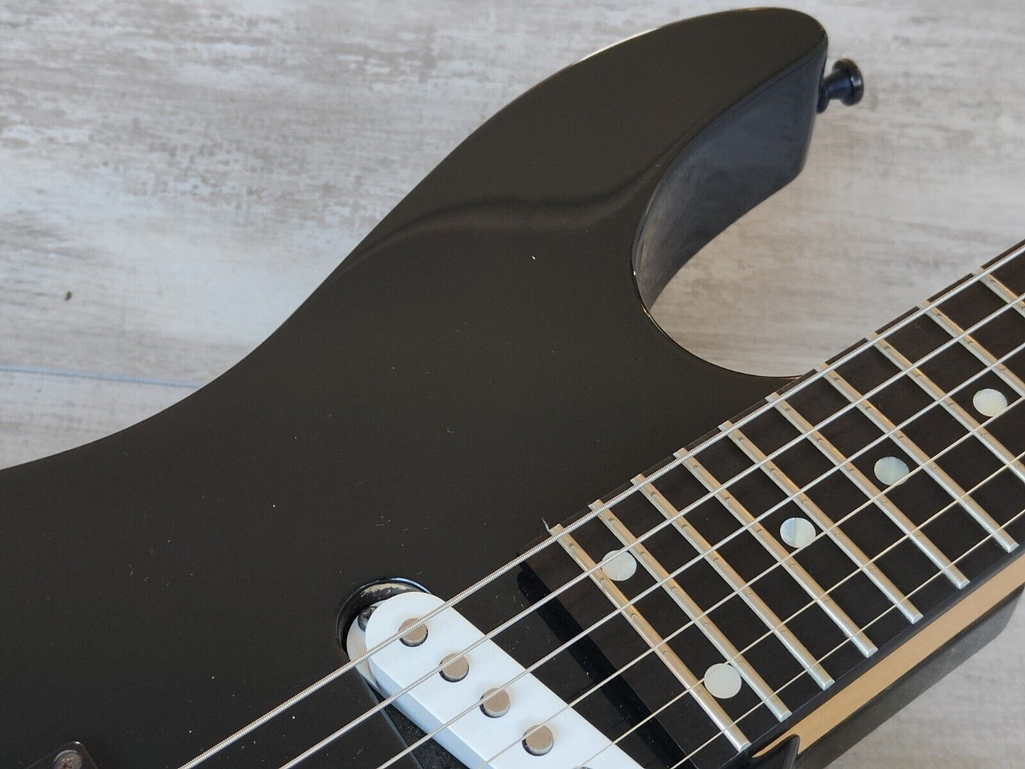 1994 Kramer Japan Proaxe Custom HS Superstrat (Black)