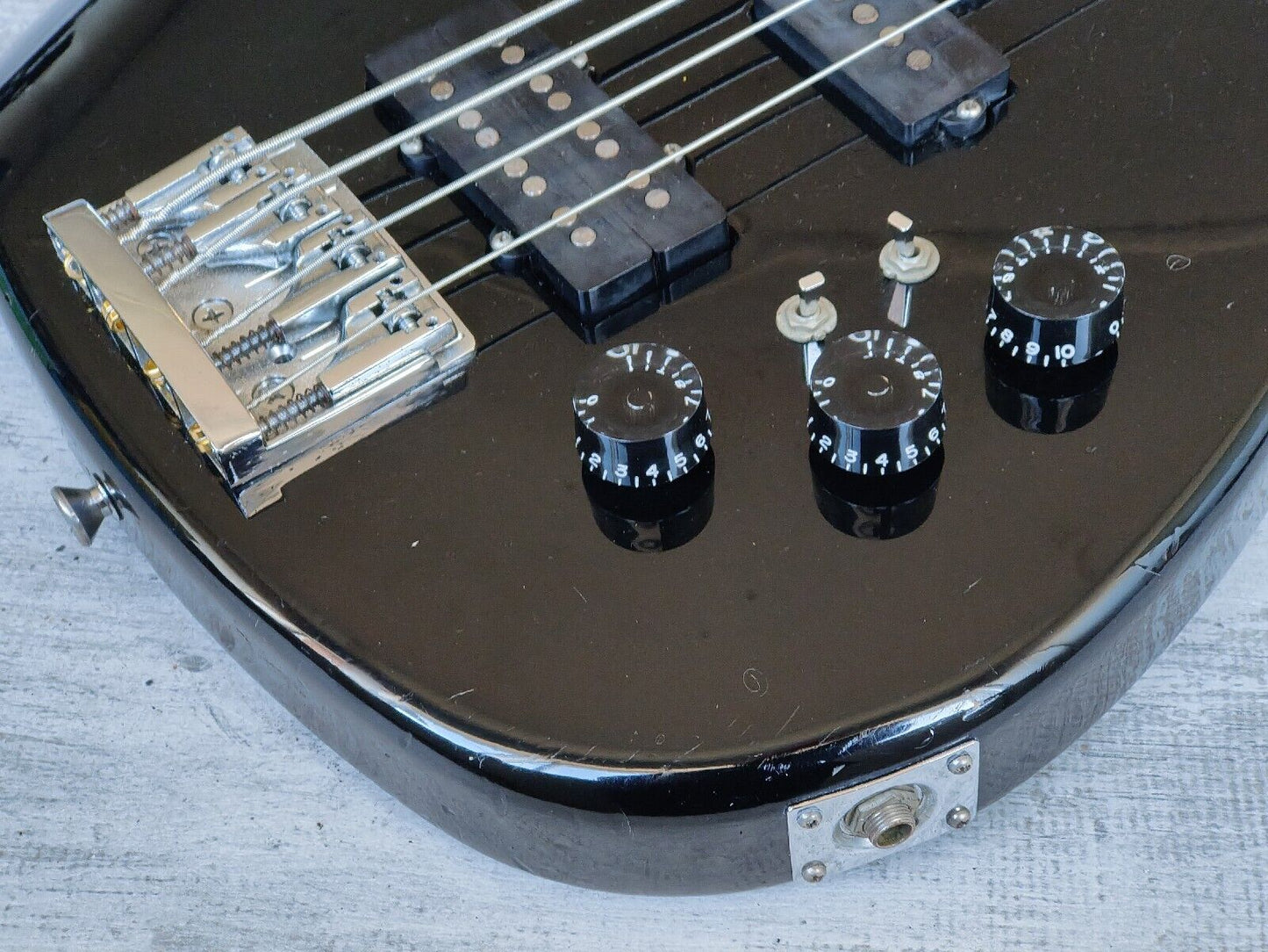 1988 Kramer Japan JK-7000 Bass (Black)