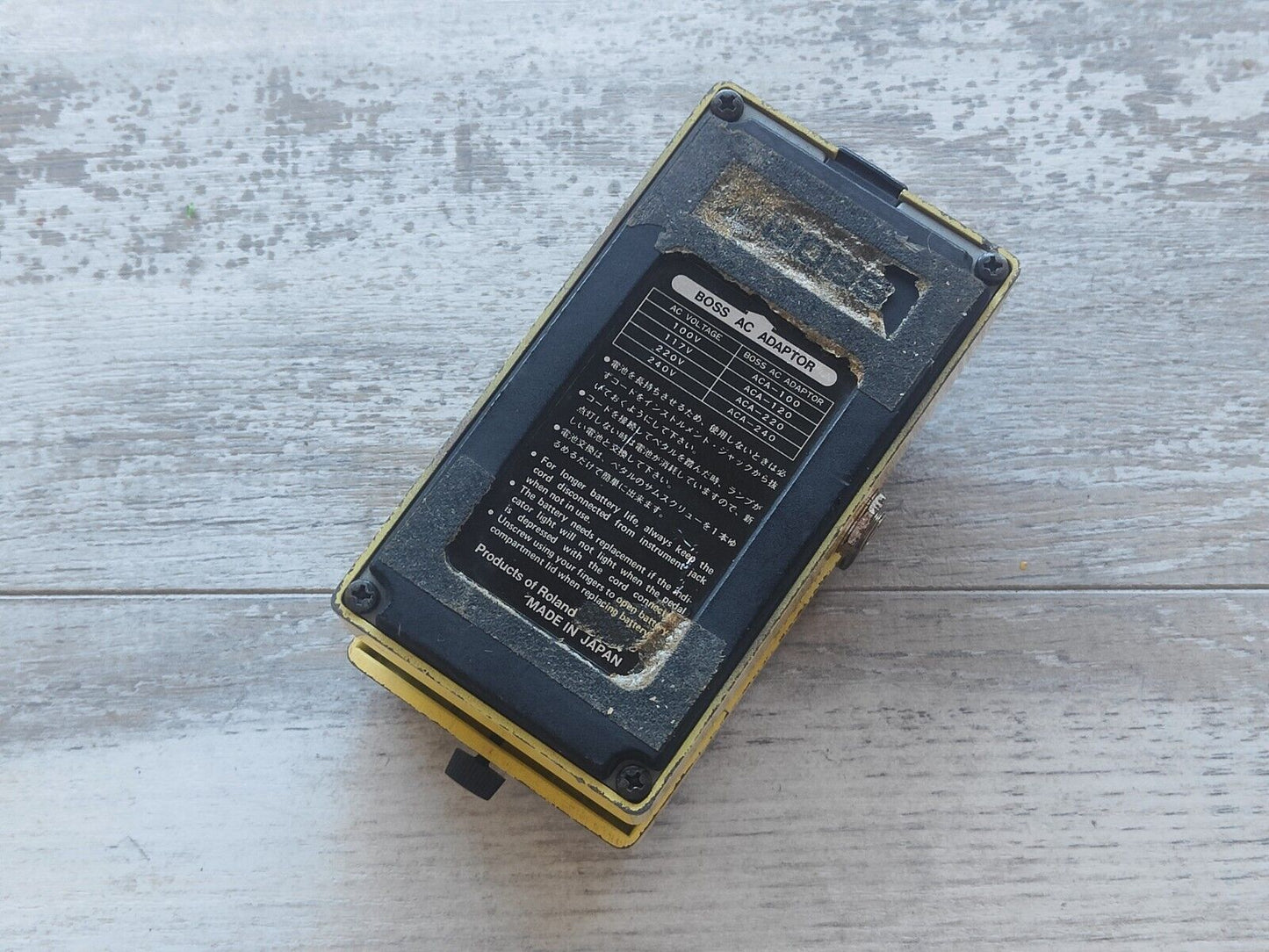 1985 Boss SD-1 Overdrive Japan Vintage Effects Pedal