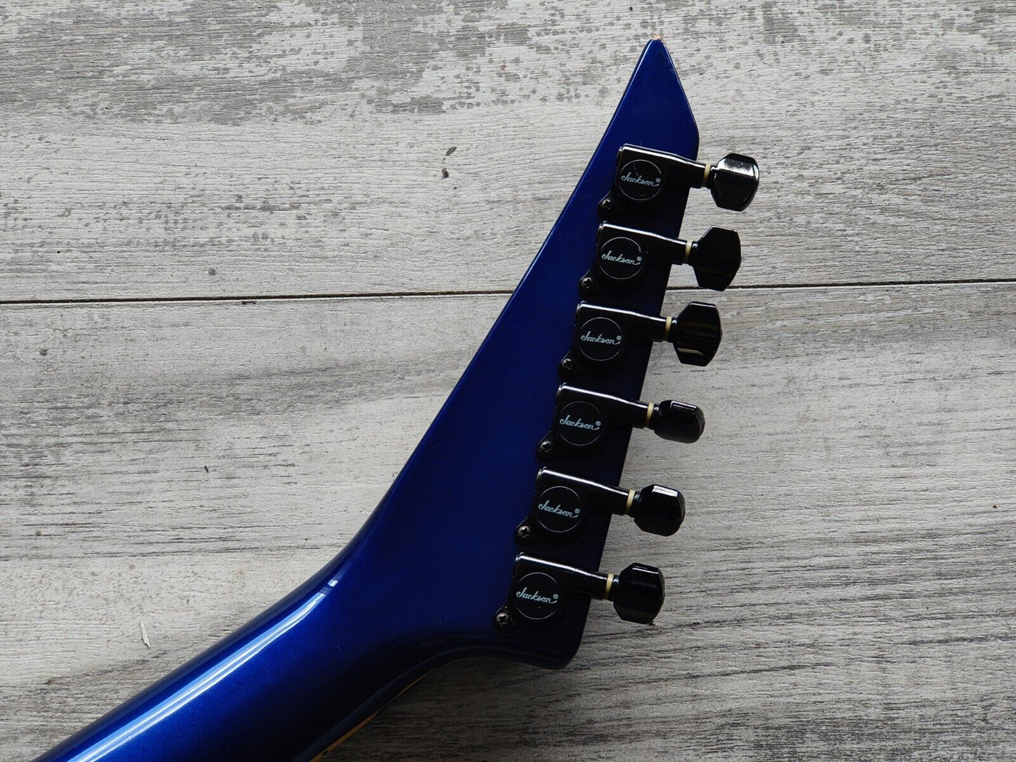 1994 Grover Jackson Japan SL Soloist Standard Neckthrough HSS Superstrat (Blue)