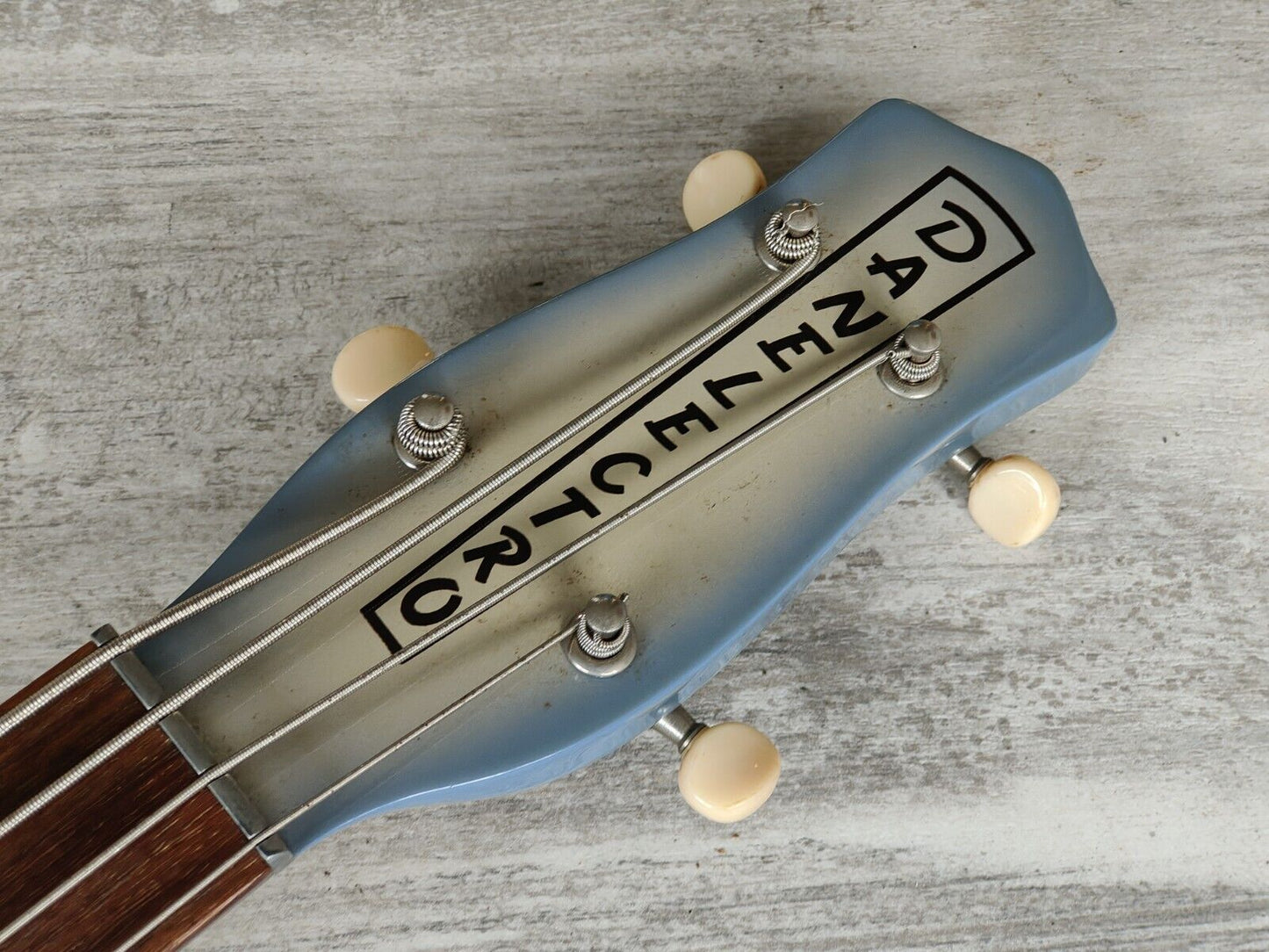 2001 Danelectro '58 Longhorn Bass - 1st Reissue (Blue Burst)