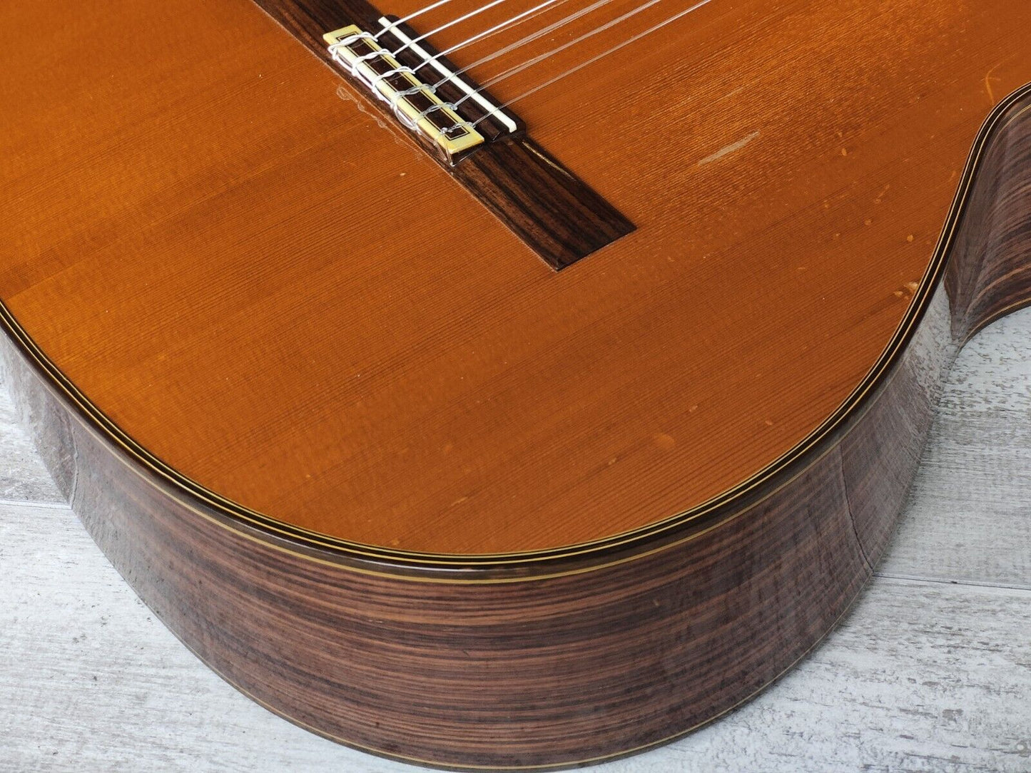 1988 Ryoji Matsuoka M-30 Nylon String Japanese Classical Guitar (Natural)