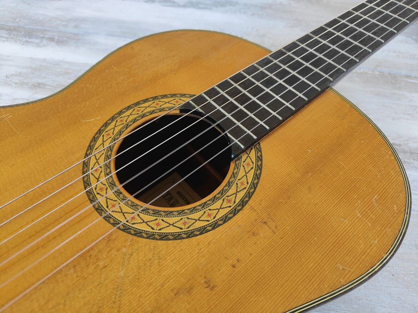 1982 Takamine Japan PTG-010 Electric/Acoustic Classical Guitar (Solid Spruce)