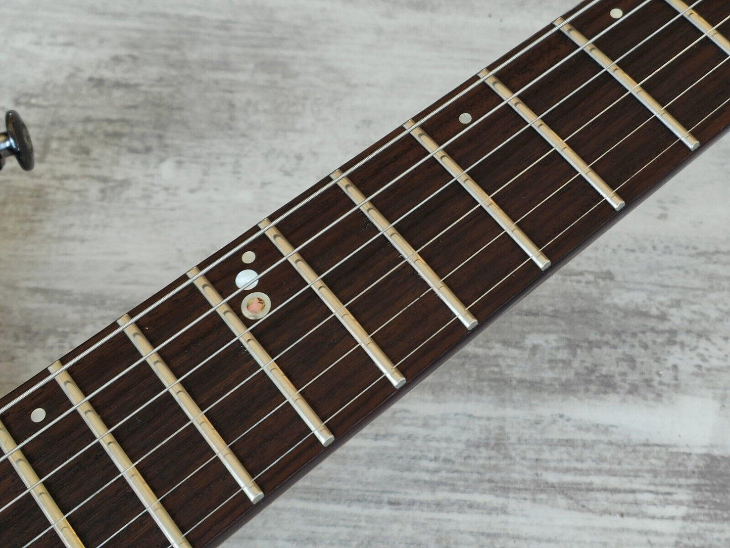 2008 Ibanez Japan S5470 S Series J-Craft Prestige (Transparent Black Sunburst)