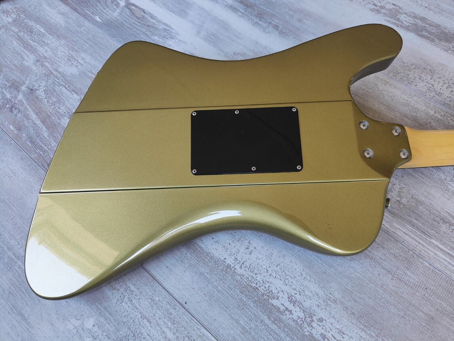 2001 Edwards (by ESP Japan) E-LH-100FB Firebird (Faded Shoreline Gold)