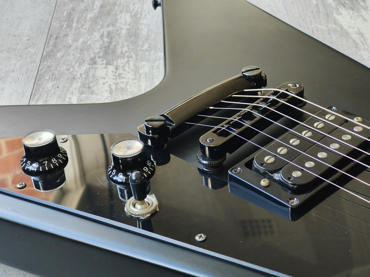 1999 Gibson USA Flying V Gothic (Black)