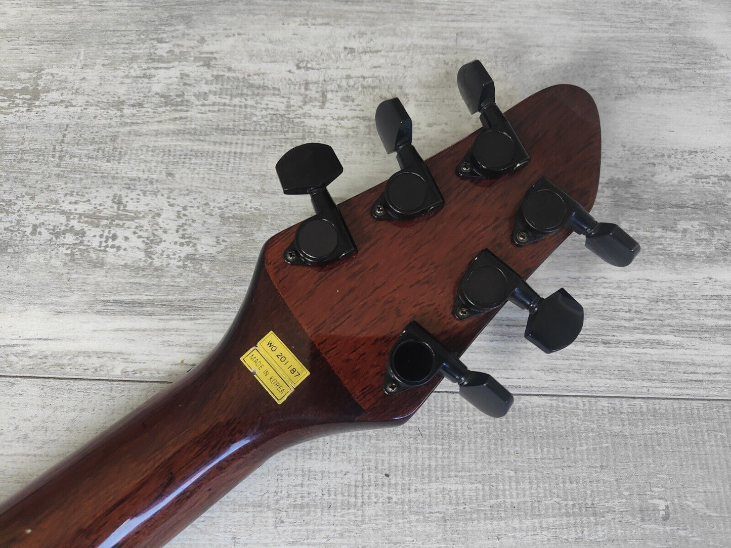 2000's Greco GPH-60 PRS Style Guitar w/EMG Select Pickups (Amber)