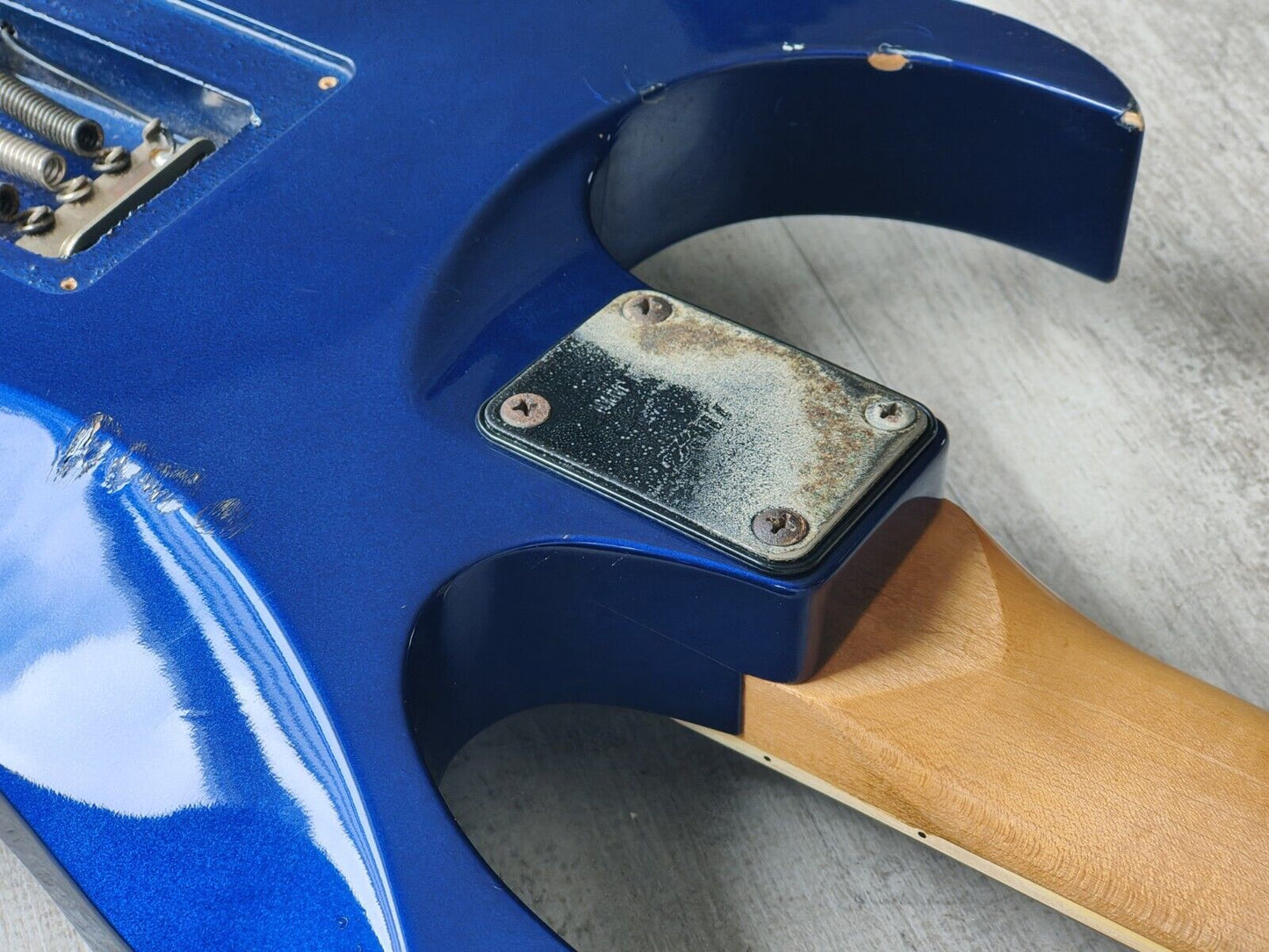 1993 Ibanez Japan PGM100 Paul Gilbert Signature Model Superstrat (Jewel Blue)