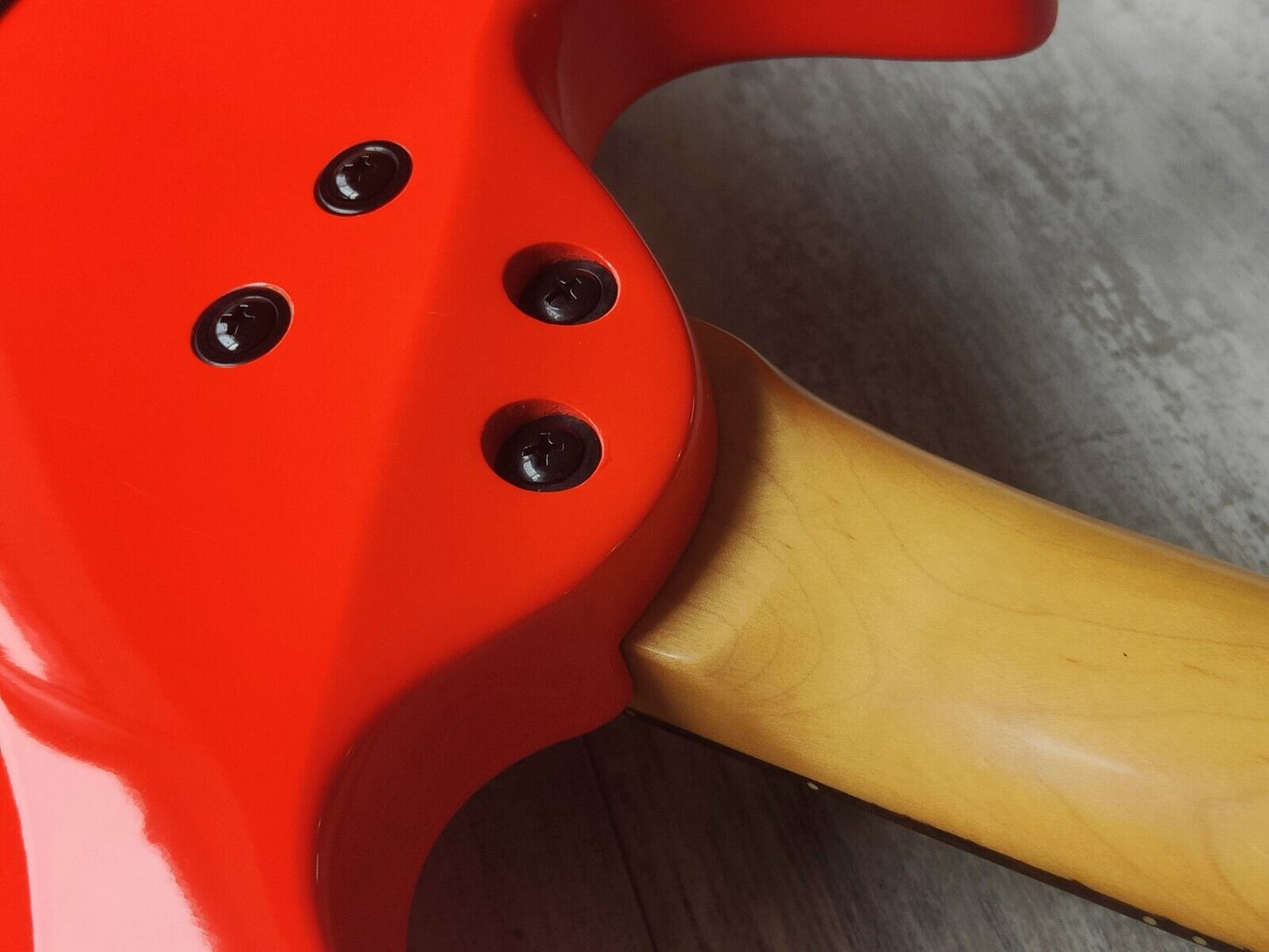 Aria Pro II Magna Series MA38 Superstrat (Fluro Orange)