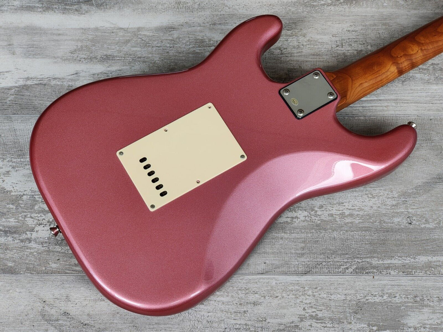 Bacchus Universe Series BST-2-RSM/M Stratocaster (Roasted Maple/Burgundy Mist)