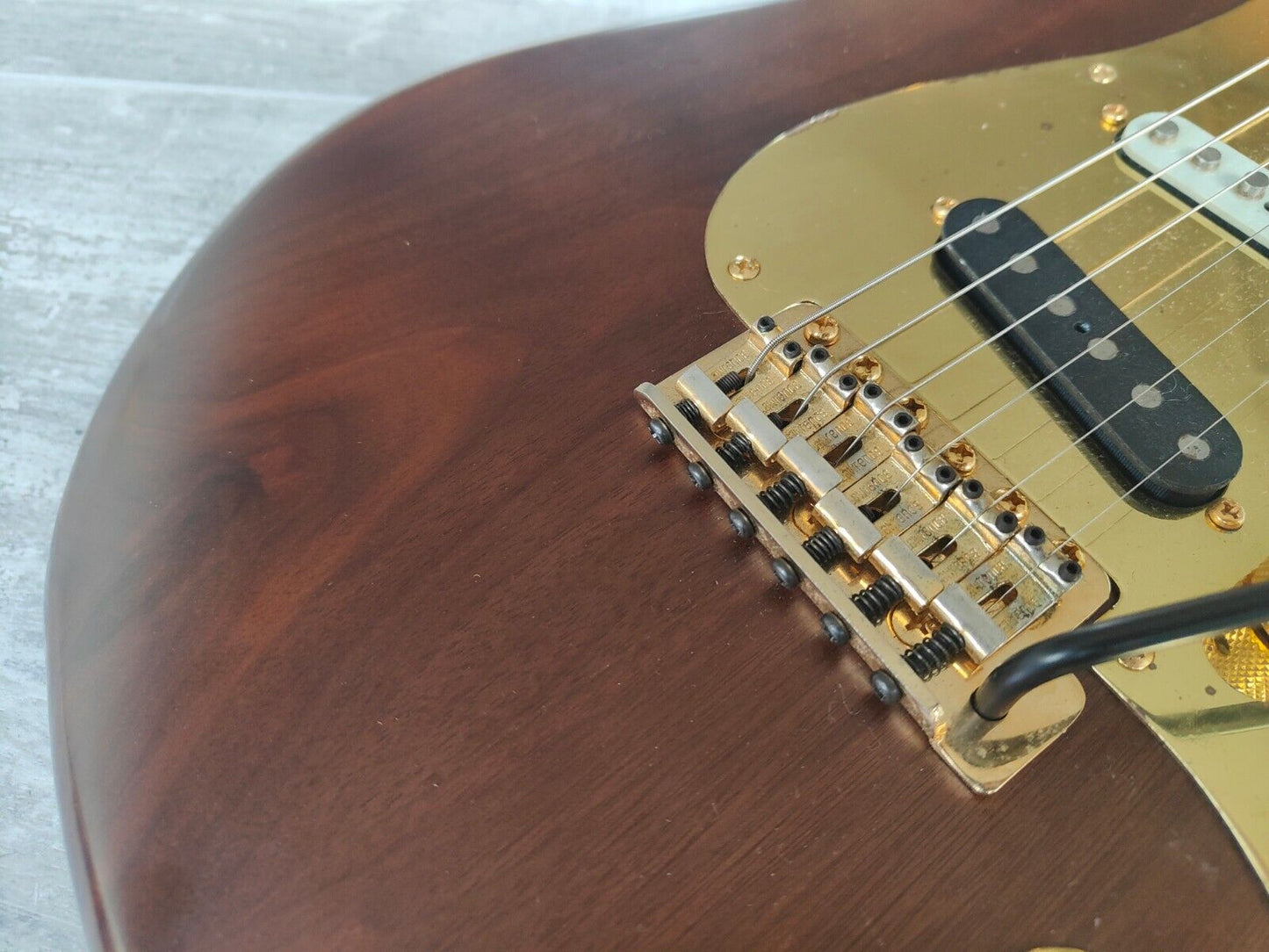 1985 Bill Lawrence BC2E-130WL "Walnut" Stratocaster w/Tokai Pickups