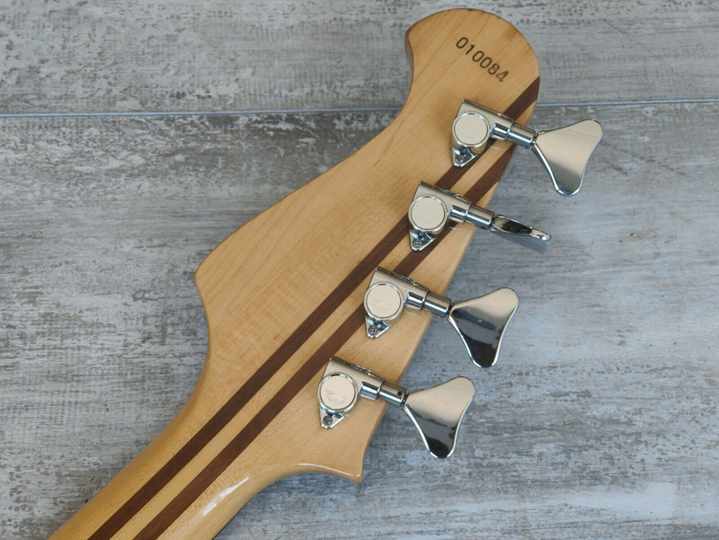 1980 Aria Pro II Japan RSB-600 Neckthrough Electric Bass (Japan Brown)