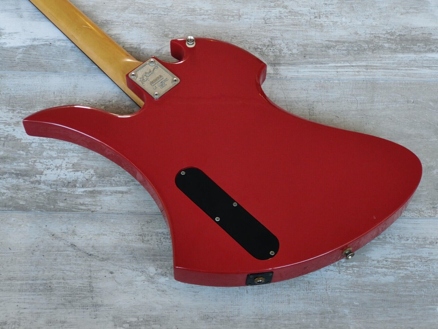 1992 BC Rich MG-601 Japanese Mockingbird w/Quad Bridge (Red)
