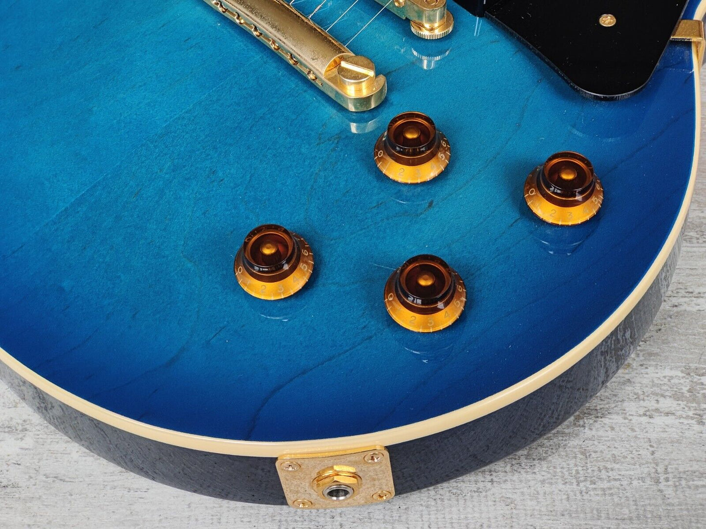 2021 FGN (Fujigen) NLS10RMPTB Neo Classic Series Les Paul (Blue Burst)