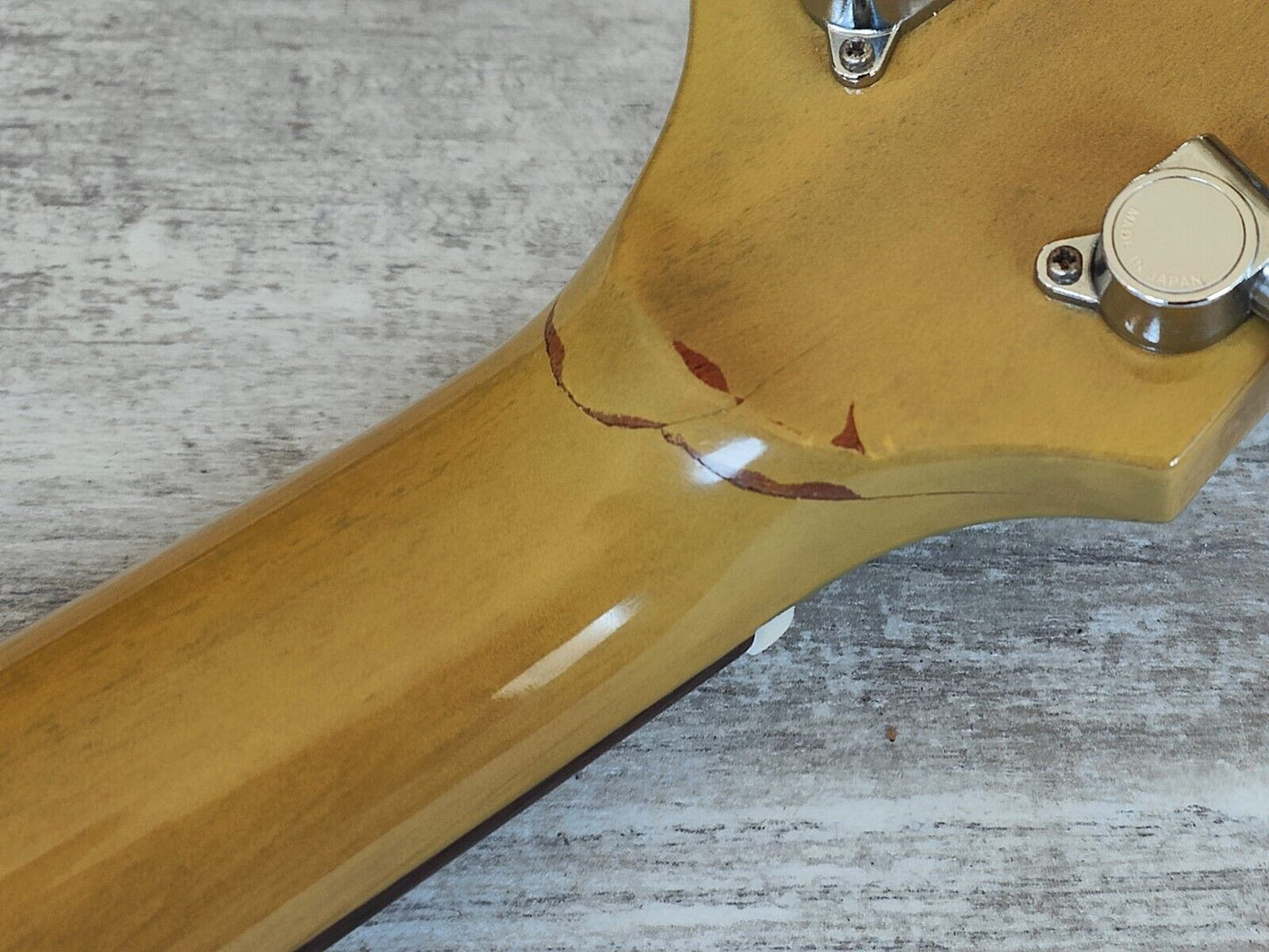 1994 Greco Japan RL-70P L6S/Special Style Guitar (See Thru Yellow)