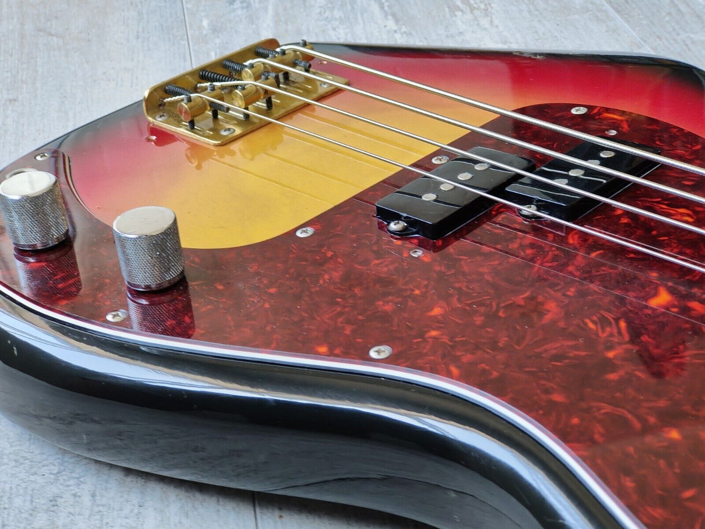 1973 Ibanez Japan Silver Series 2366B Precision Bass (Sunburst)