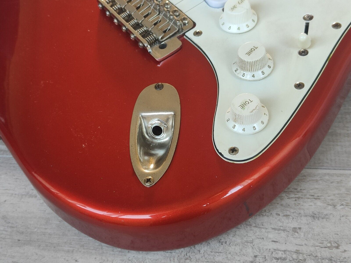 1984 Yamaha Japan ST600R Vintage Stratocaster (Candy Apple Red)