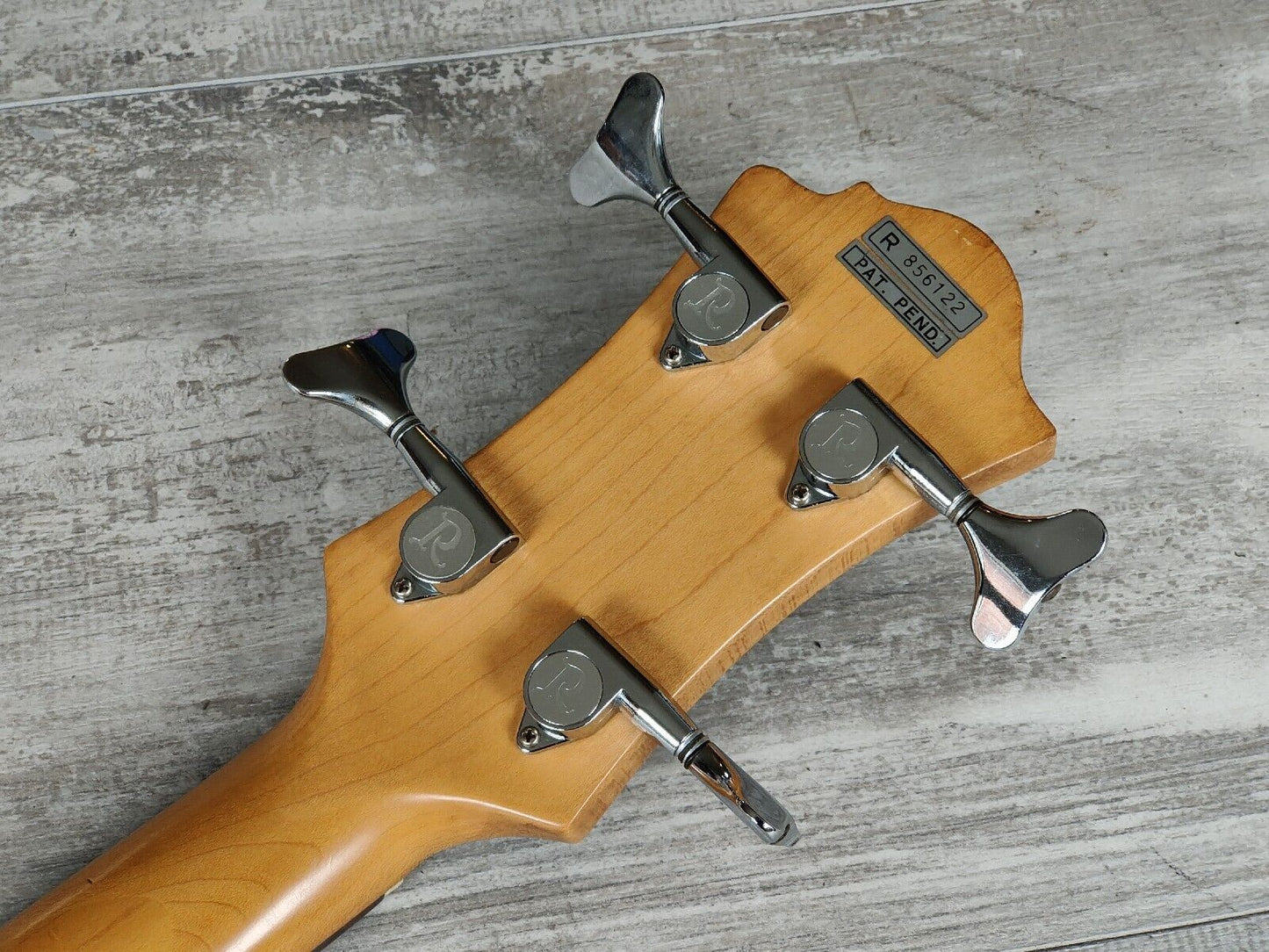 1985 BC Rich Japan NJ Series Mockingbird Bass w/Varitone (Aged White)