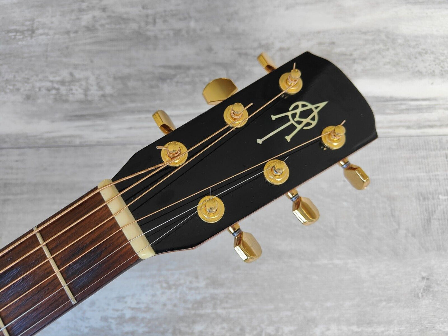 2003 K. Yairi Japan (Alvarez) AY-65 Dreadnought Acoustic Guitar (Sunburst)