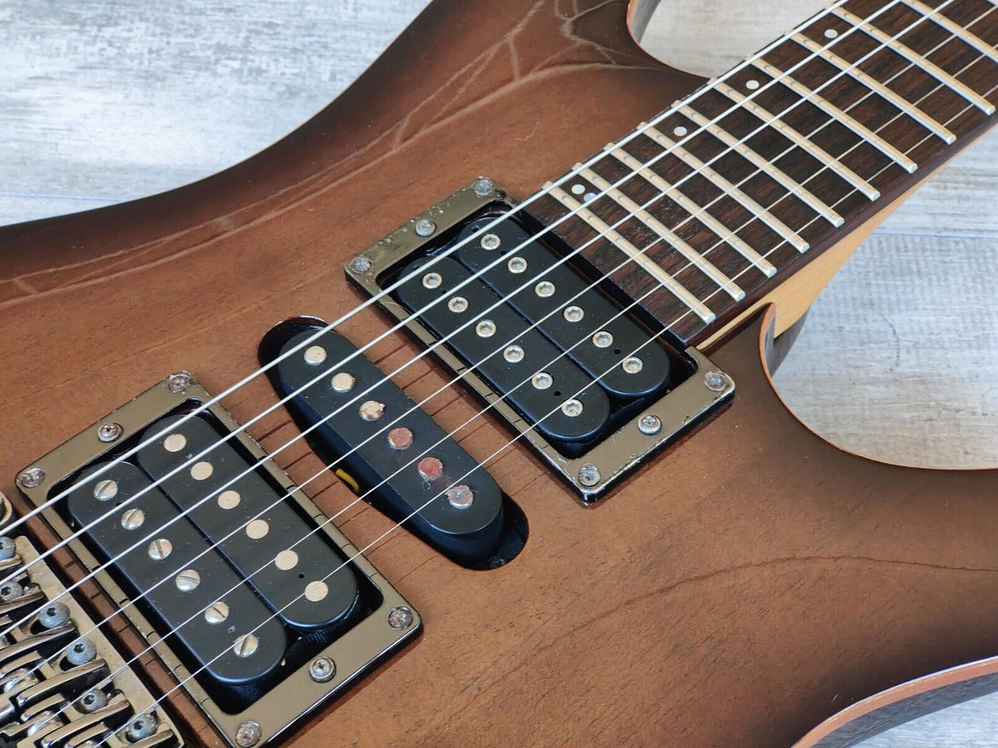 2008 Ibanez Japan S5470 S Series J-Craft Prestige (Transparent Black Sunburst)